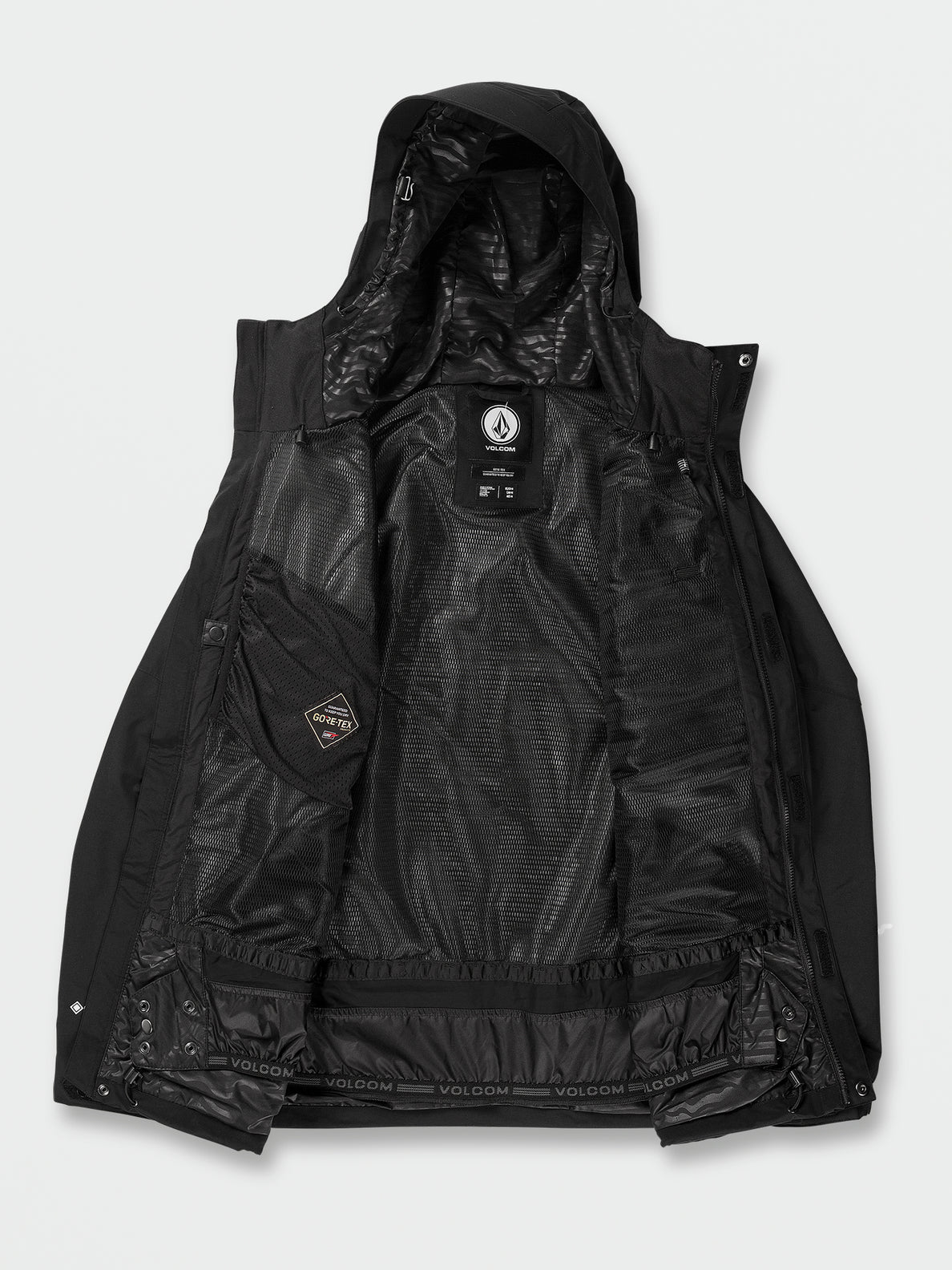 Volcom black cheap jacket