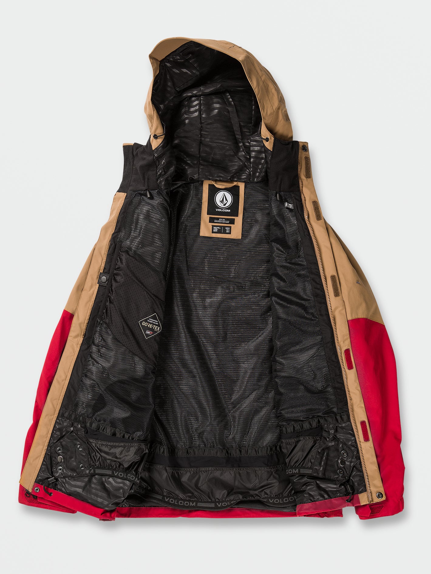 L Gore-Tex Jacket - Caramel | Volcom Europe