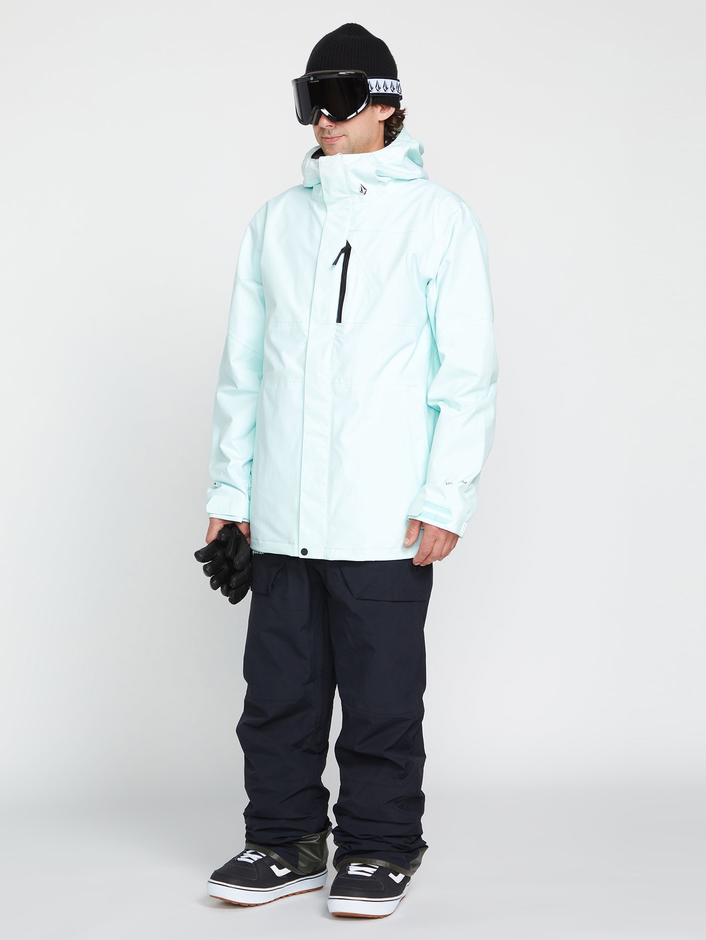 L Gore-Tex Jacket - Sky | Volcom Europe