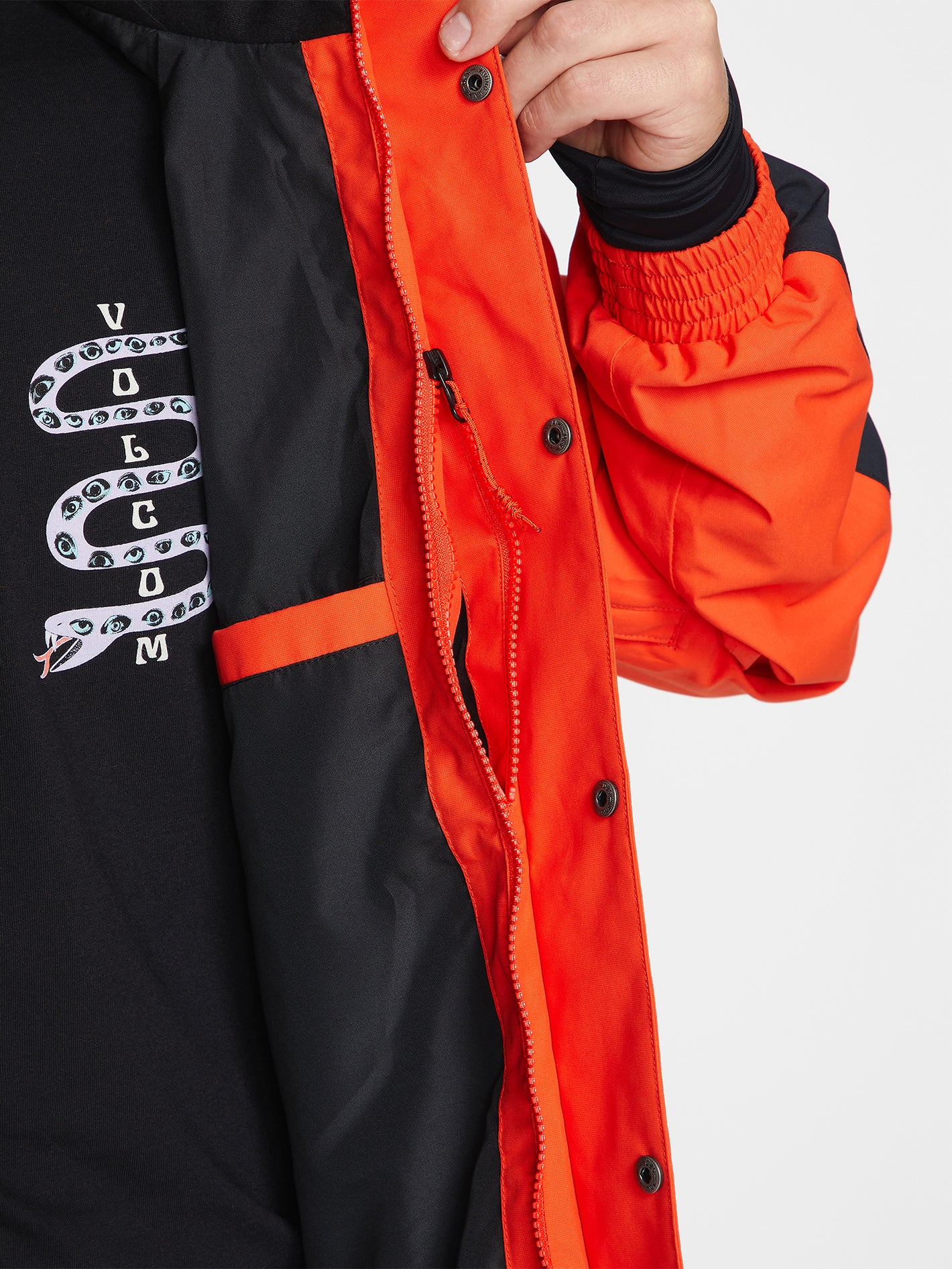 Longo Gore-Tex Jacket - Orange Shock | Volcom Europe Longo Gore-Tex Jacket - Orange Shock | Volcom Europe