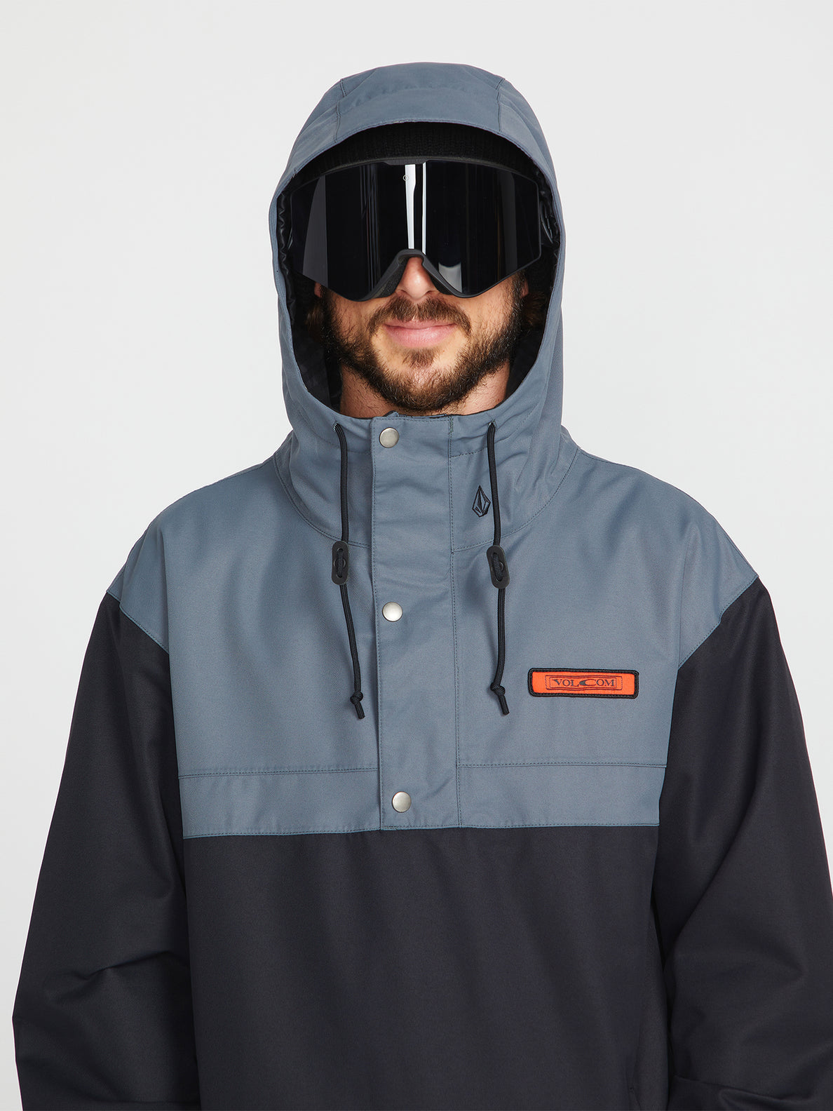 Volcom Men's Longo Pullover Jacket - Black – Volcom Europe