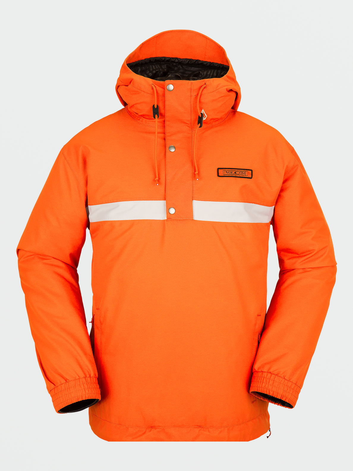Longo Pullover Jacket - Orange Shock