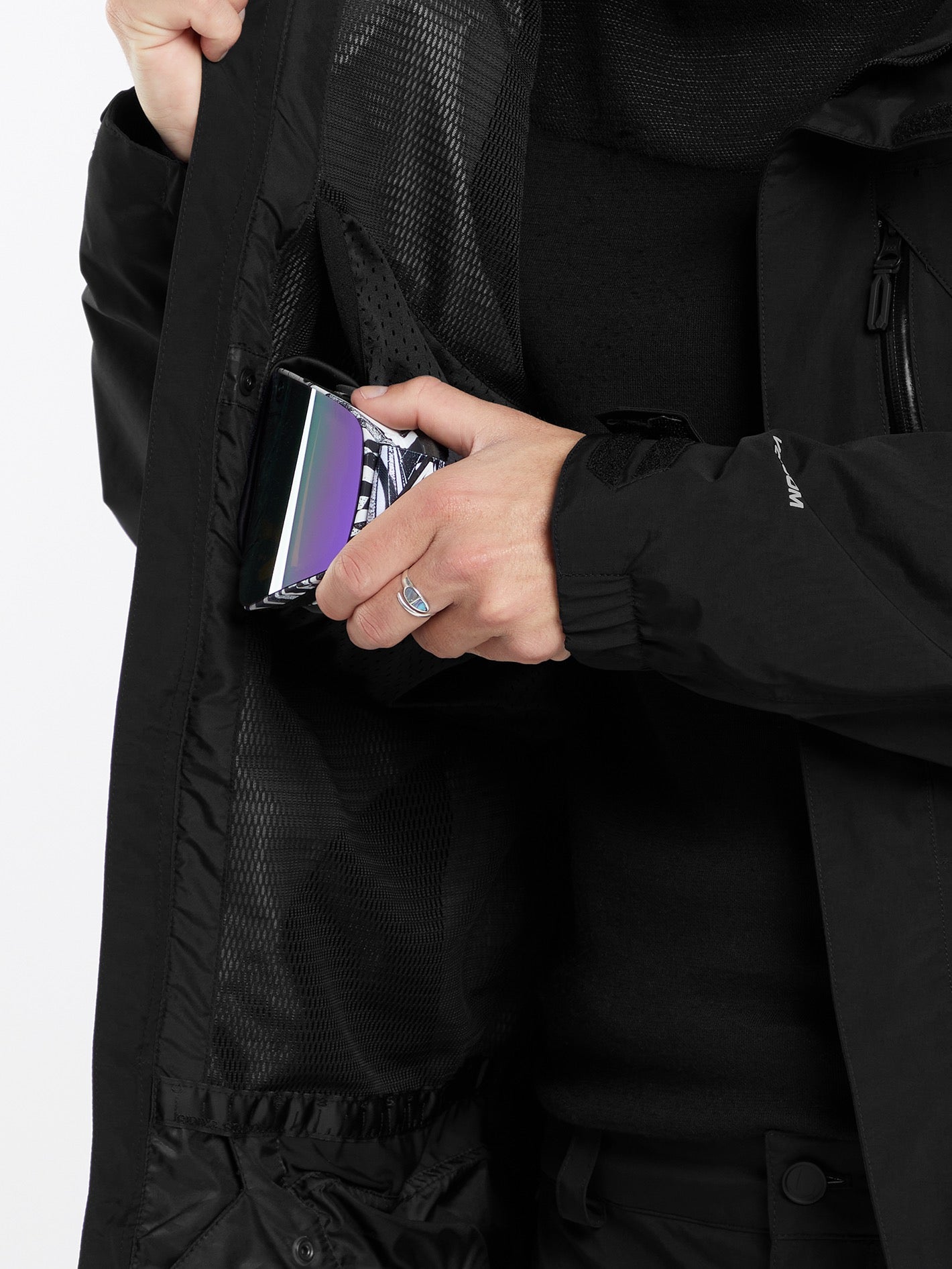 L Gore-Tex Jacket - BLACK - Men - Volcom EU – Volcom Europe