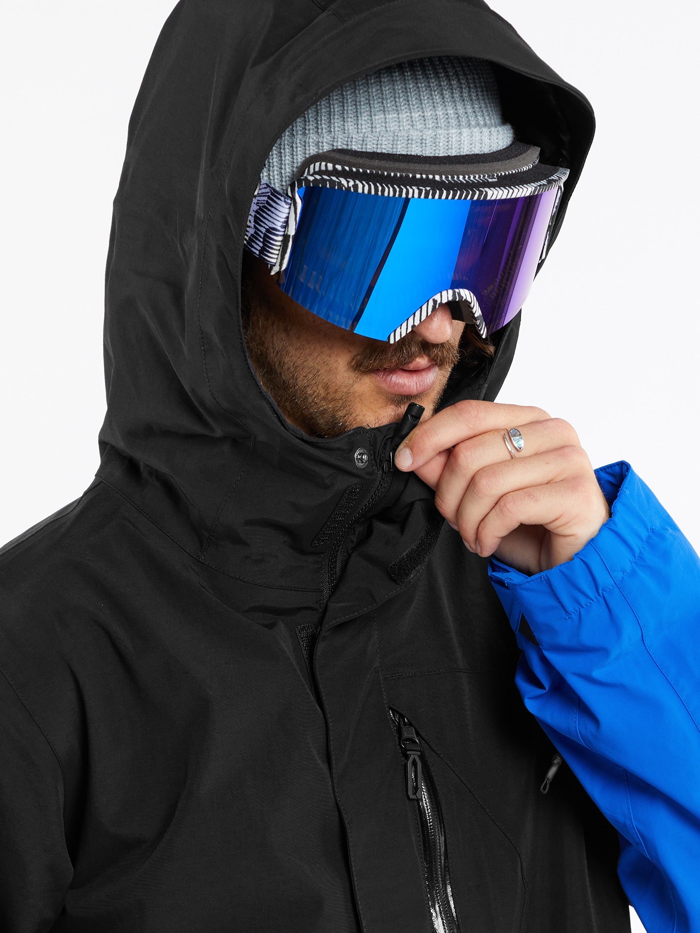 Mens L Gore-Tex Jacket - Black | Volcom Japan