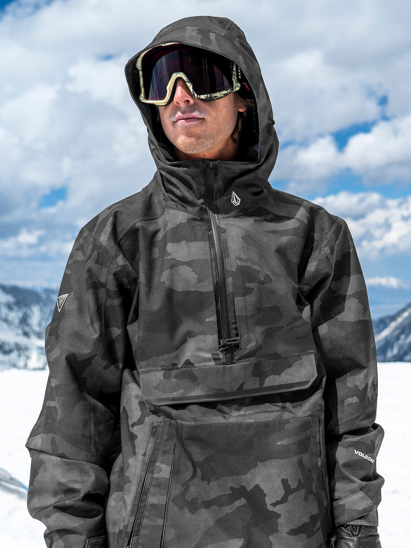 Brighton Jacket BLACK CAMO Men Volcom EU - Main Image