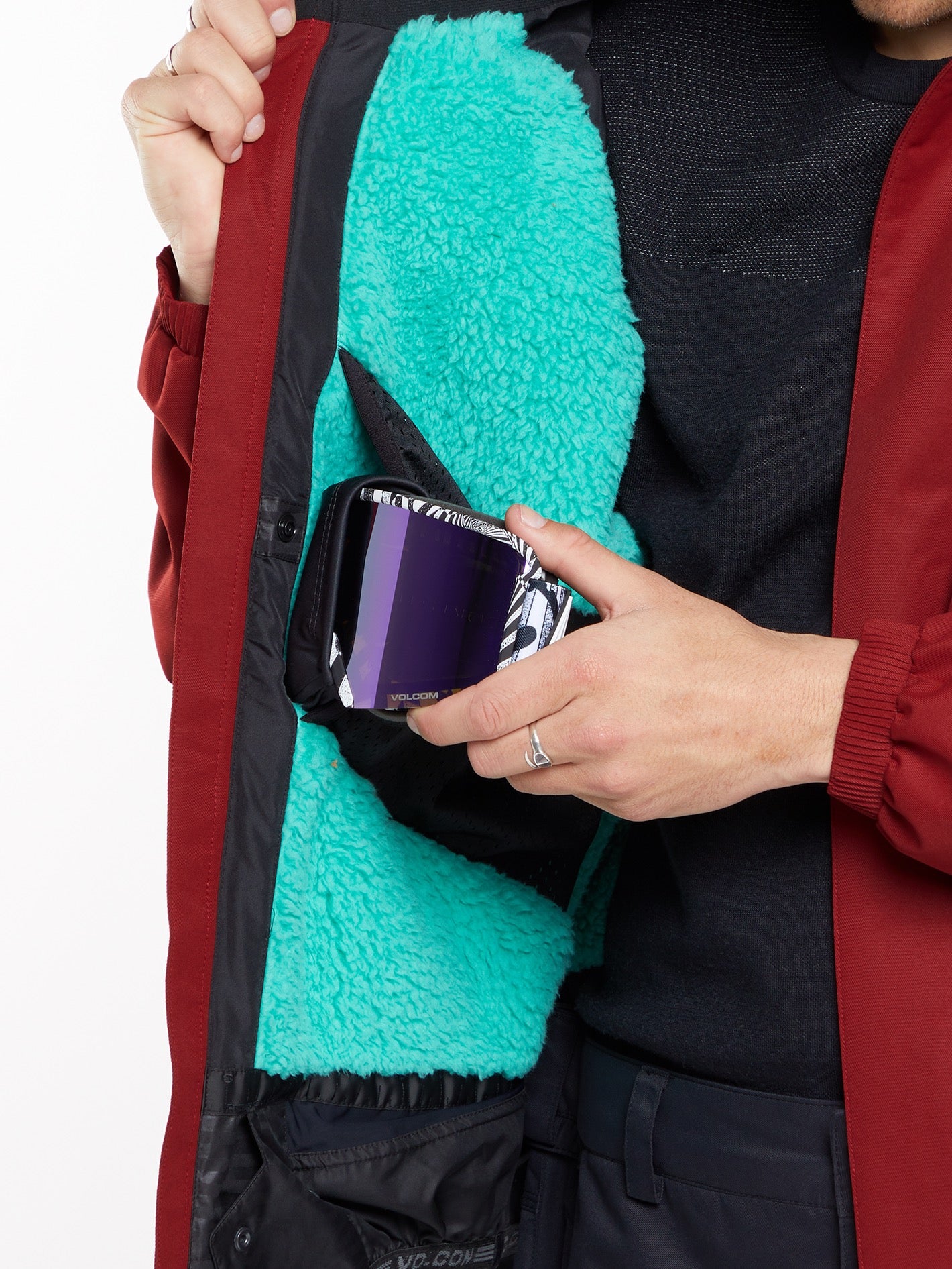 Ravraah Jacket - MAROON - Men - Volcom EU – Volcom Europe