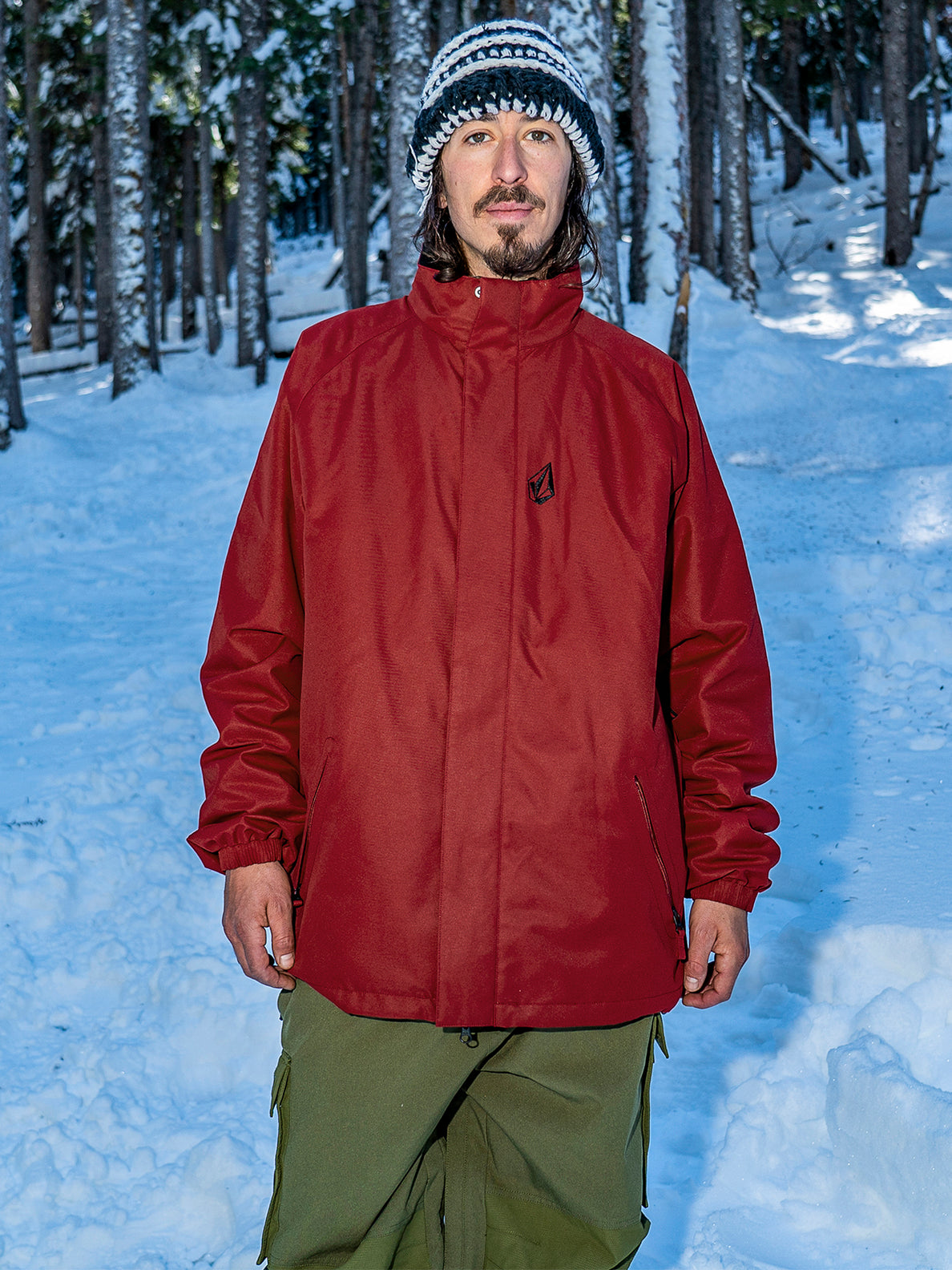 Maroon deals snowboard jacket