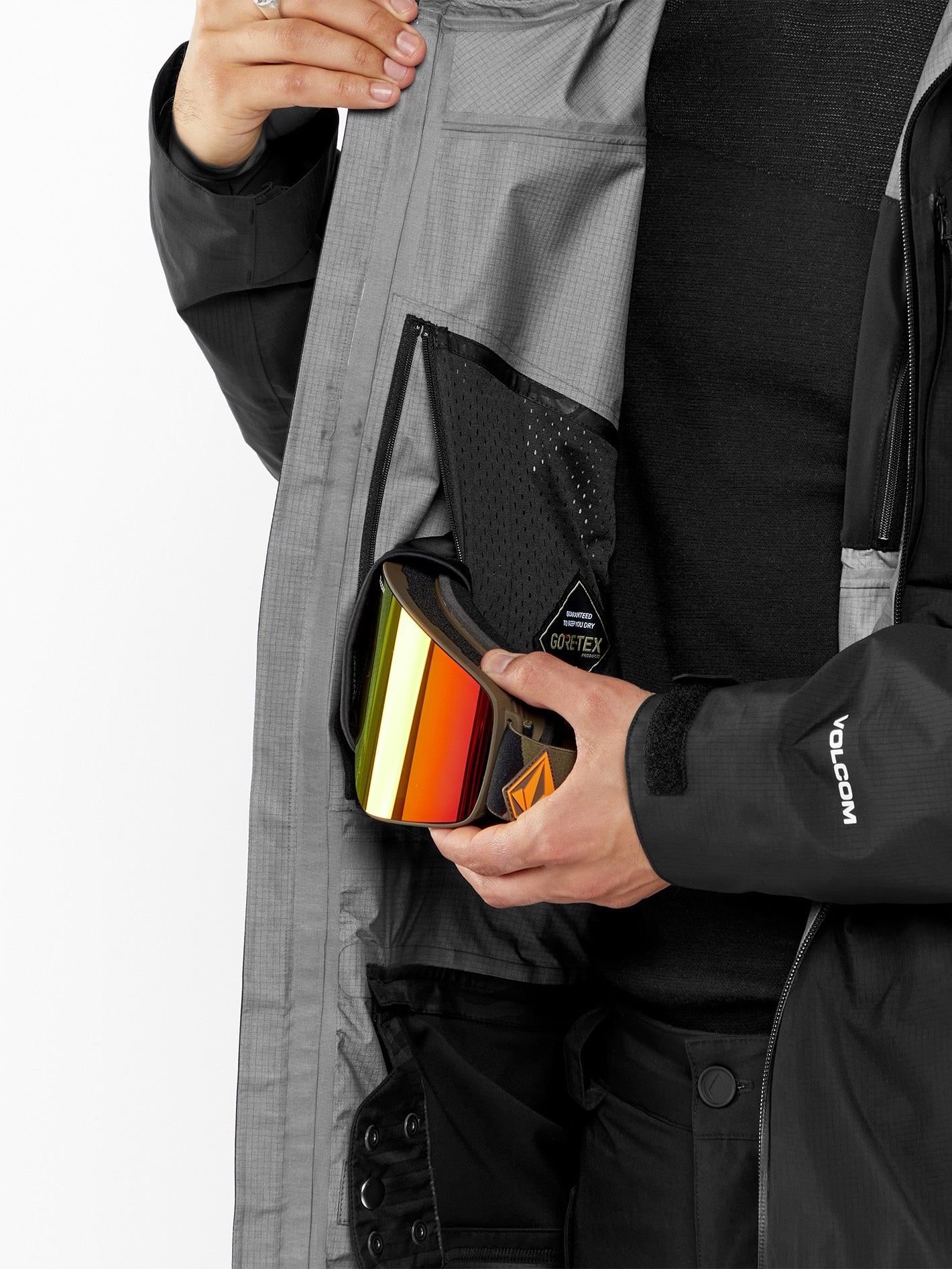 Arthur Gore-Tex Proshell Jacket - BLACK - Unisex - Volcom EU Arthur Gore-Tex Proshell Jacket - BLACK - Unisex - Volcom EU