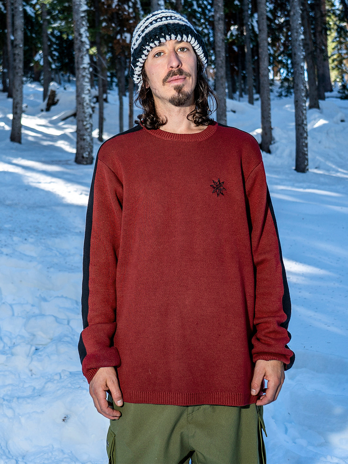 Ravelson Sweater - MAROON (G0752401_MAR) [50]