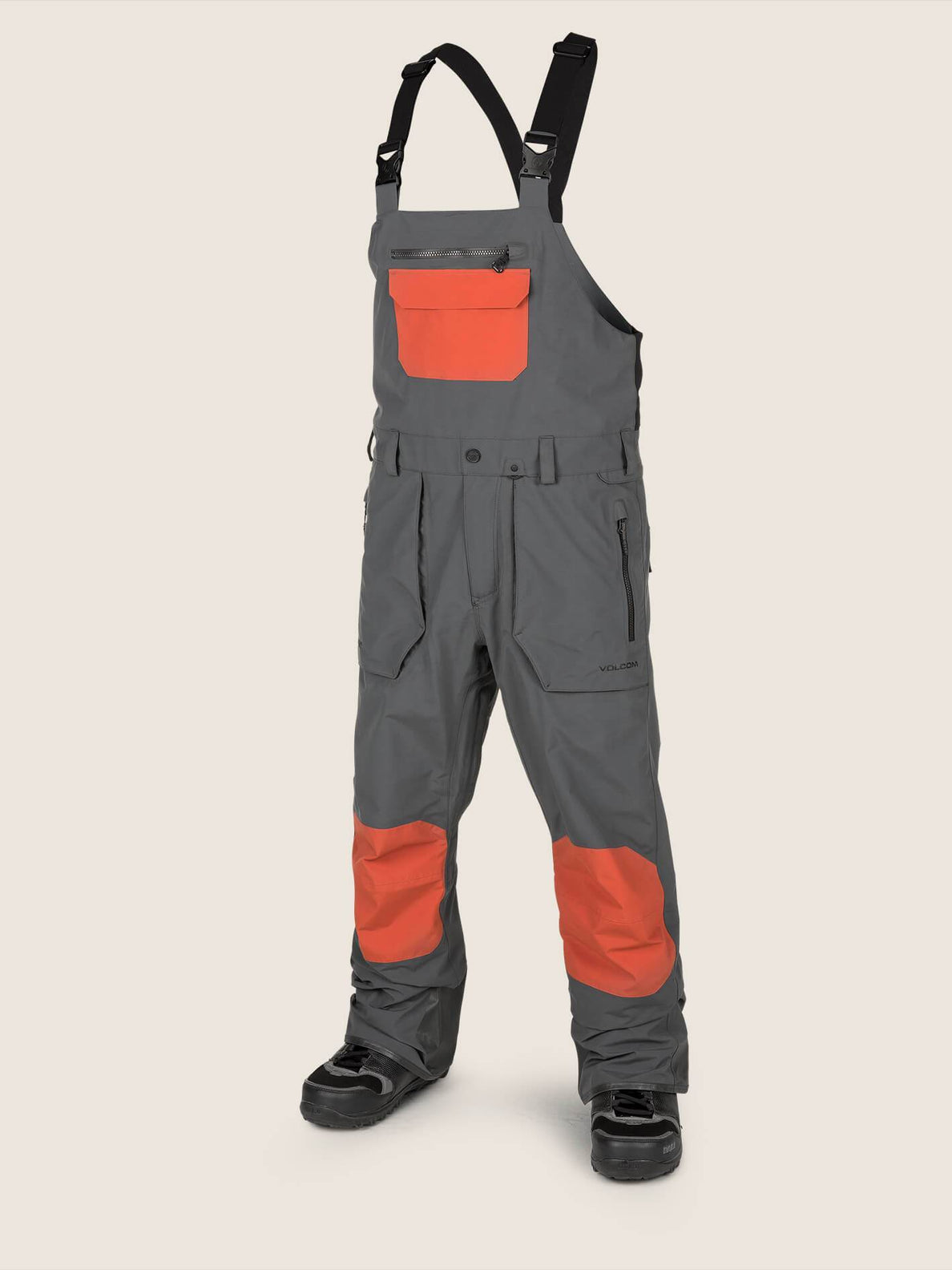 Rain GORE TEX Bib Overall Vintage Black