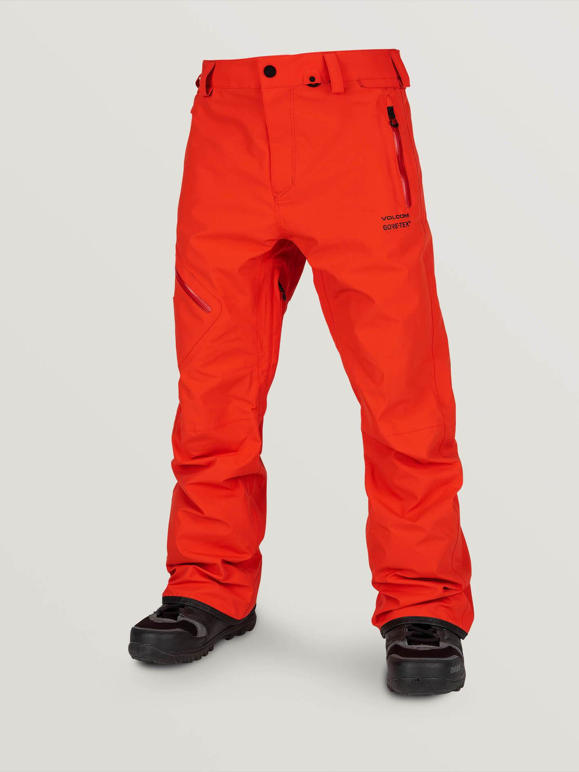 Mens L Gore Tex Pants Orange Volcom Europe