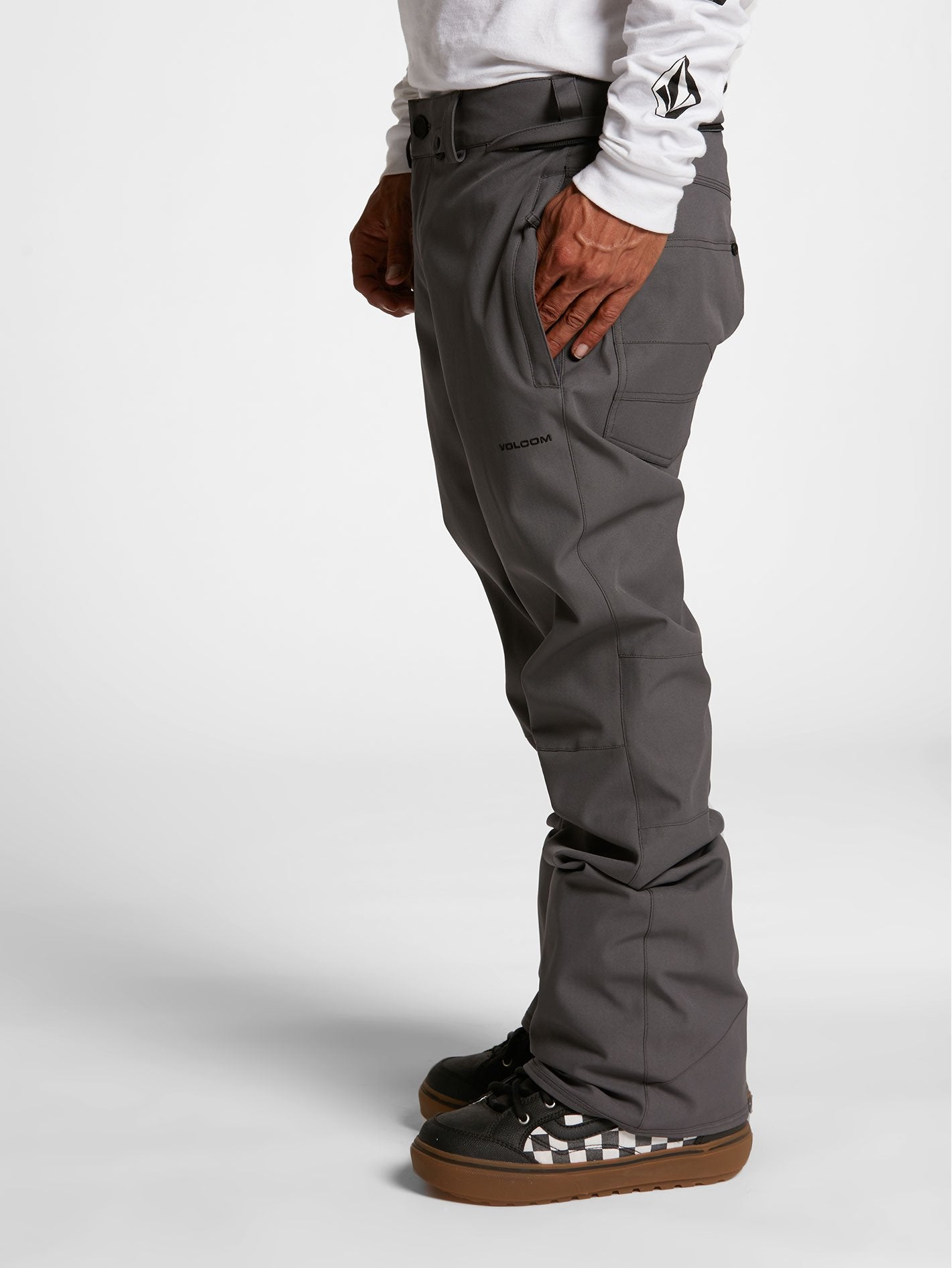 Klocker Tight Pants - Black Military | Volcom Europe