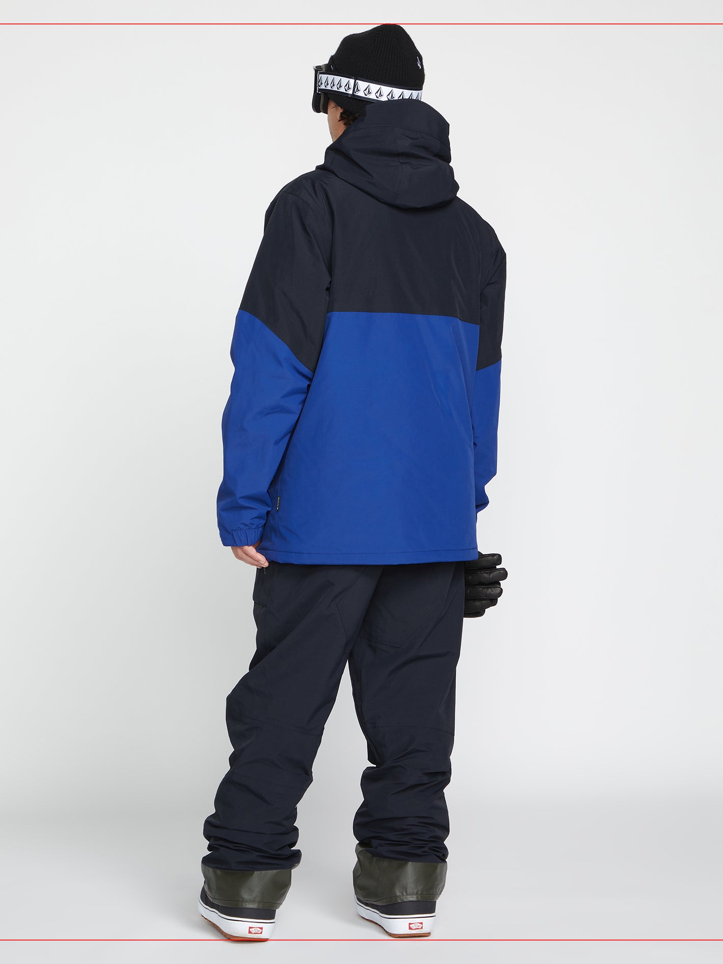 Mens Rain Gore-Tex Bib Overalls - Black | Volcom Japan