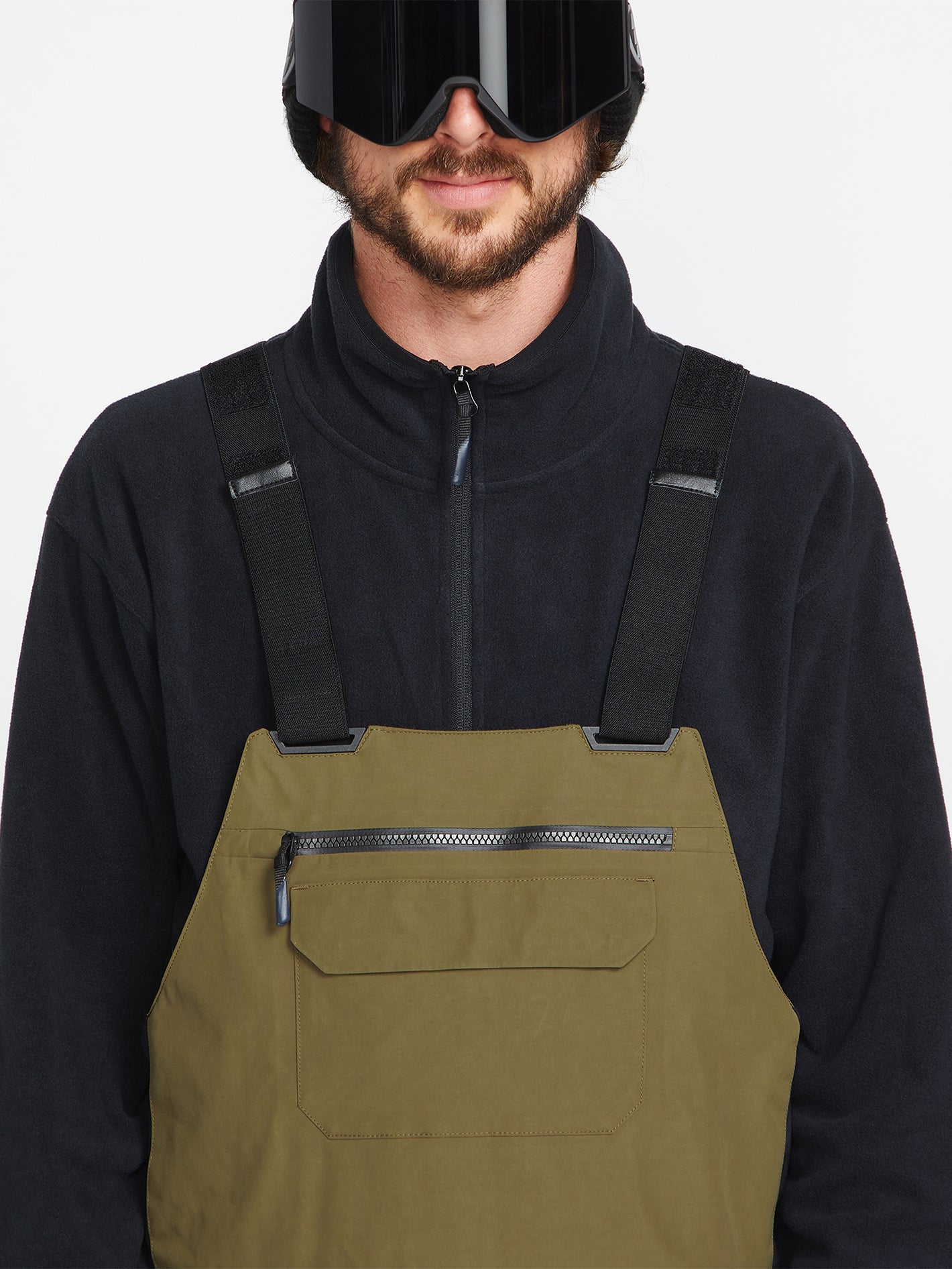 Rain Gore-Tex Bib Overall - Dark Teak | Volcom Europe