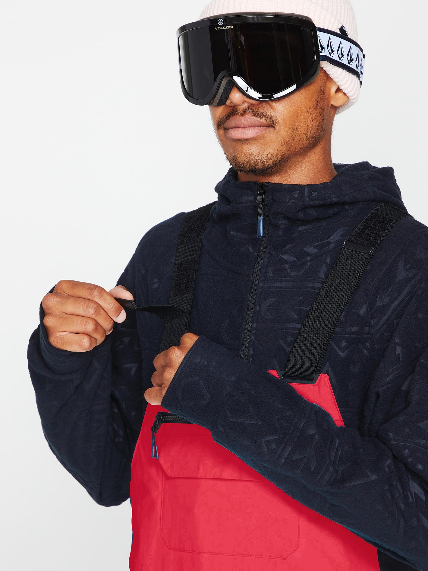 Rain Gore-Tex Bib Overall - Red | Volcom Europe