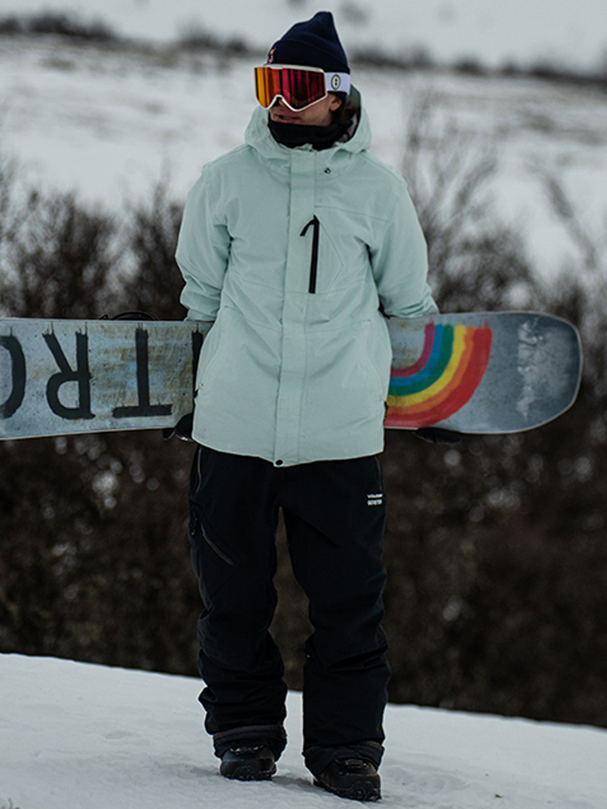 L Gore Tex Trousers Black Volcom Europe