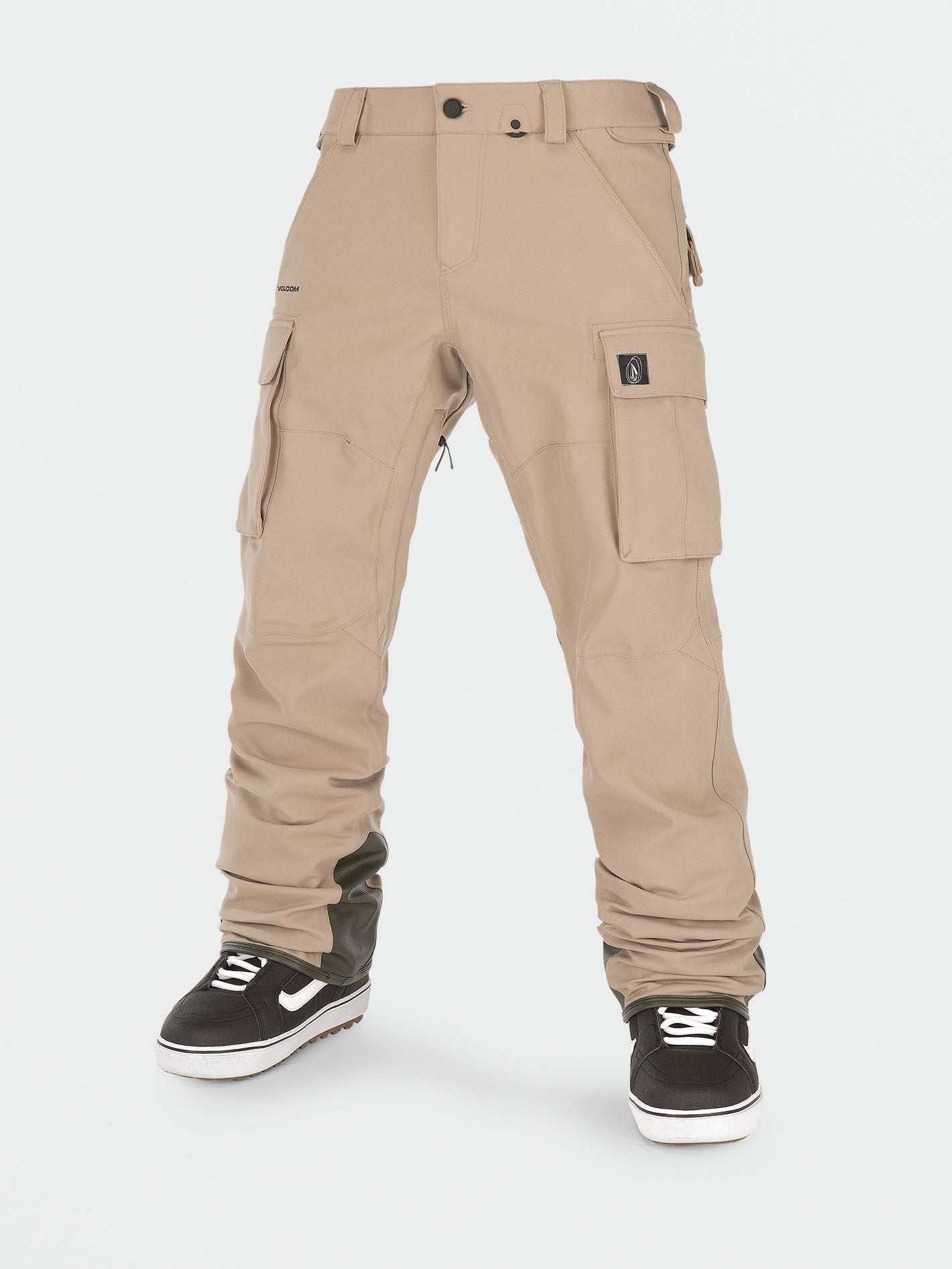 New Articulated Trousers - Dark Khaki | Volcom Europe