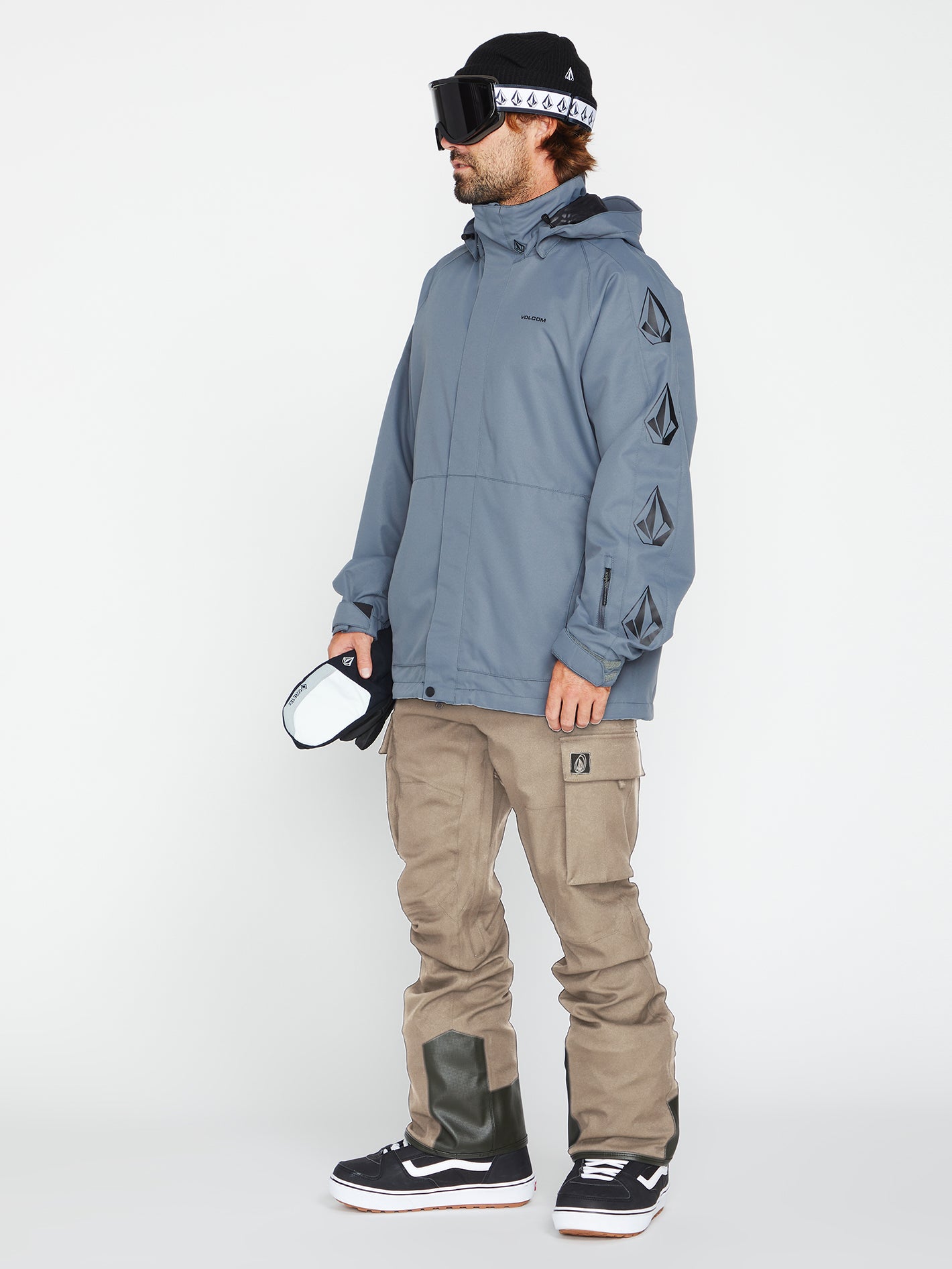 New Articulated Trousers - Dark Khaki