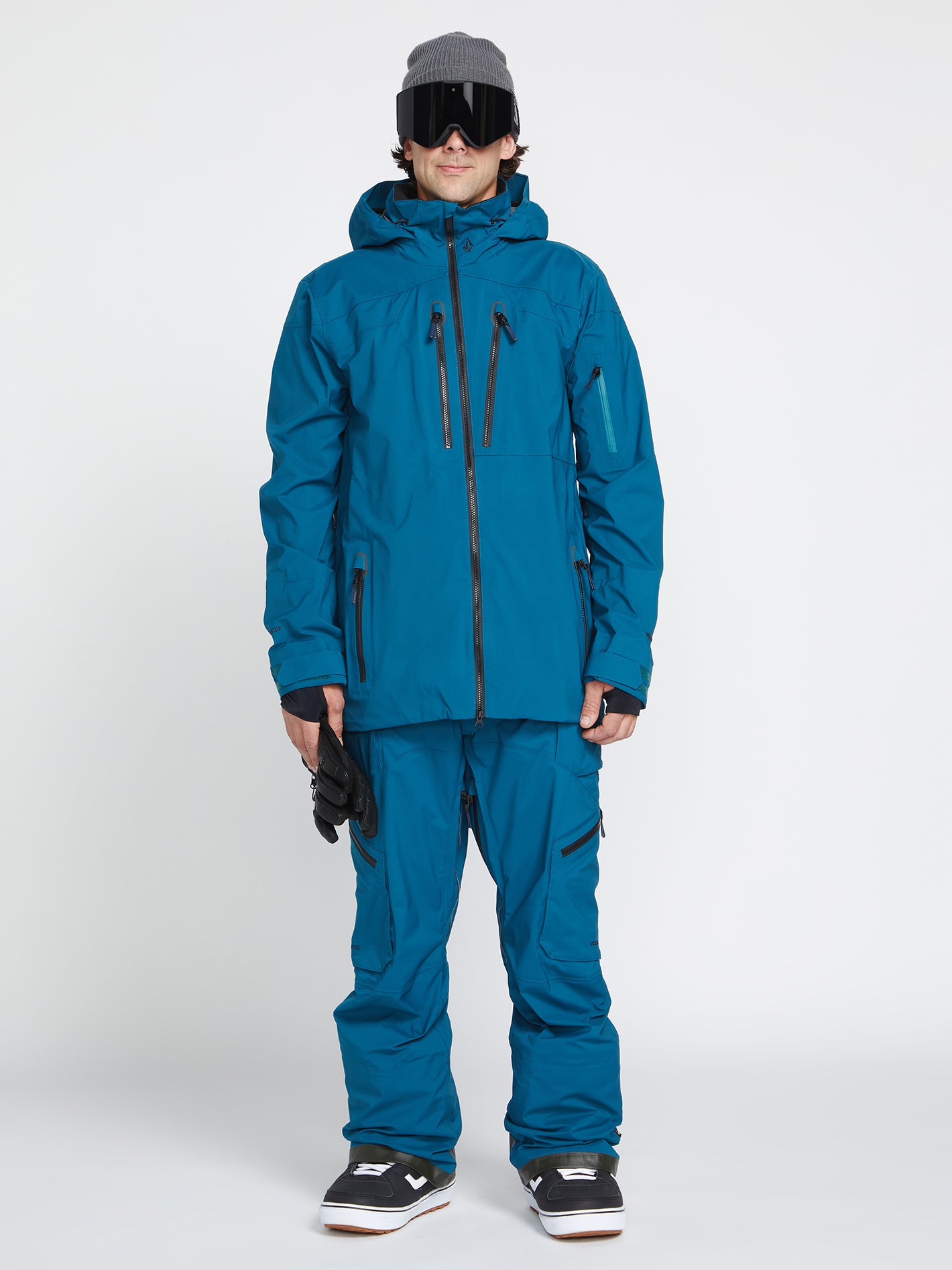 Guch Stretch Gore-Tex Trousers - Slate Blue | Volcom Europe