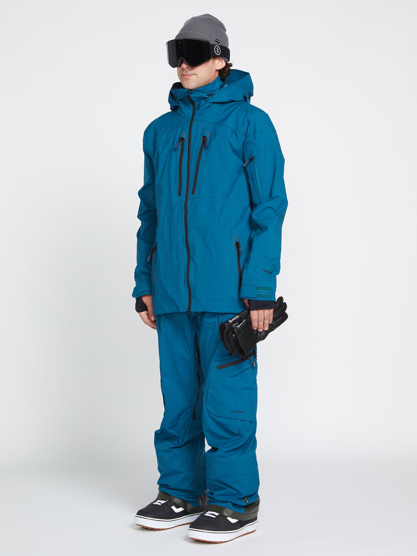 Guch Stretch Gore-Tex Trousers - Slate Blue – Volcom Europe