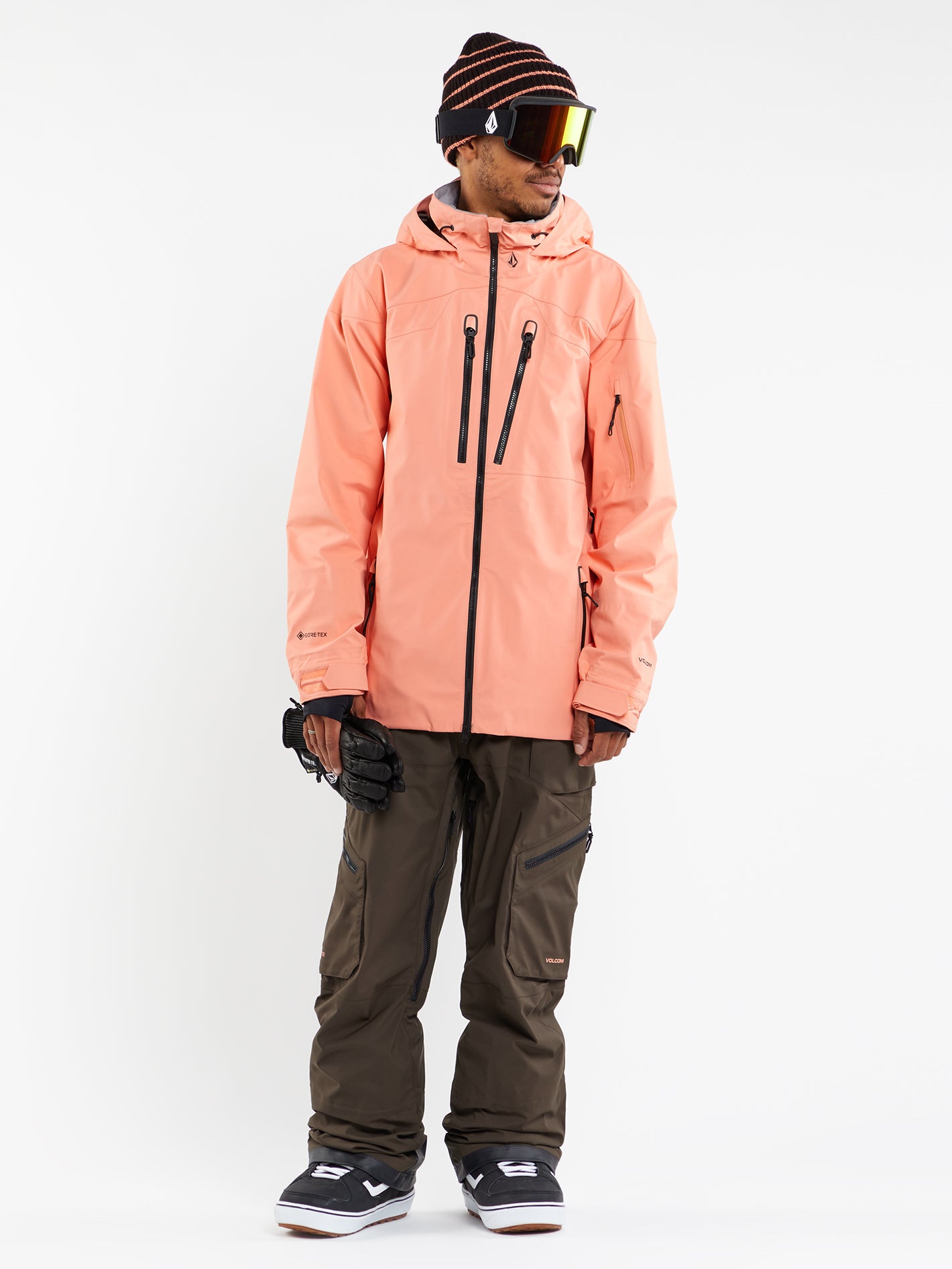 Guch Stretch Gore-Tex Trousers - BROWN - Men - Volcom EU
