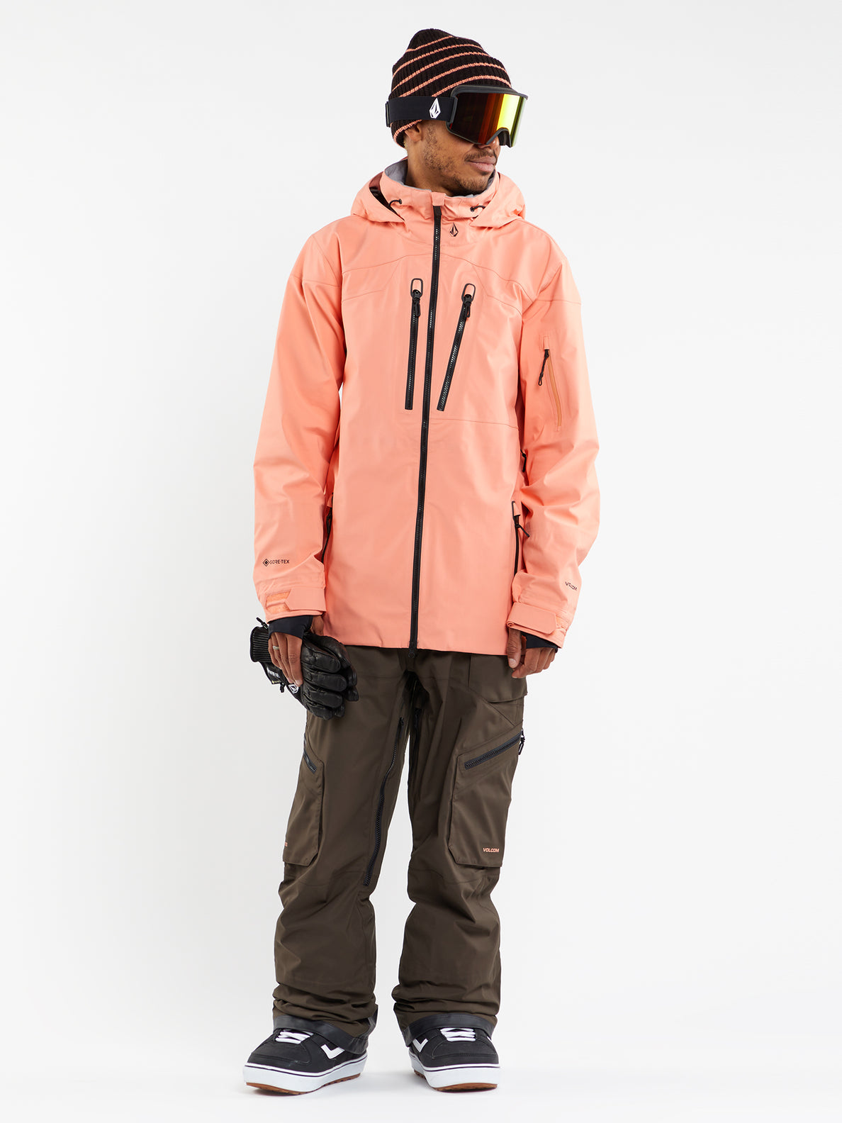 Guch Stretch Gore Tex Trousers BROWN Men Volcom EU Volcom