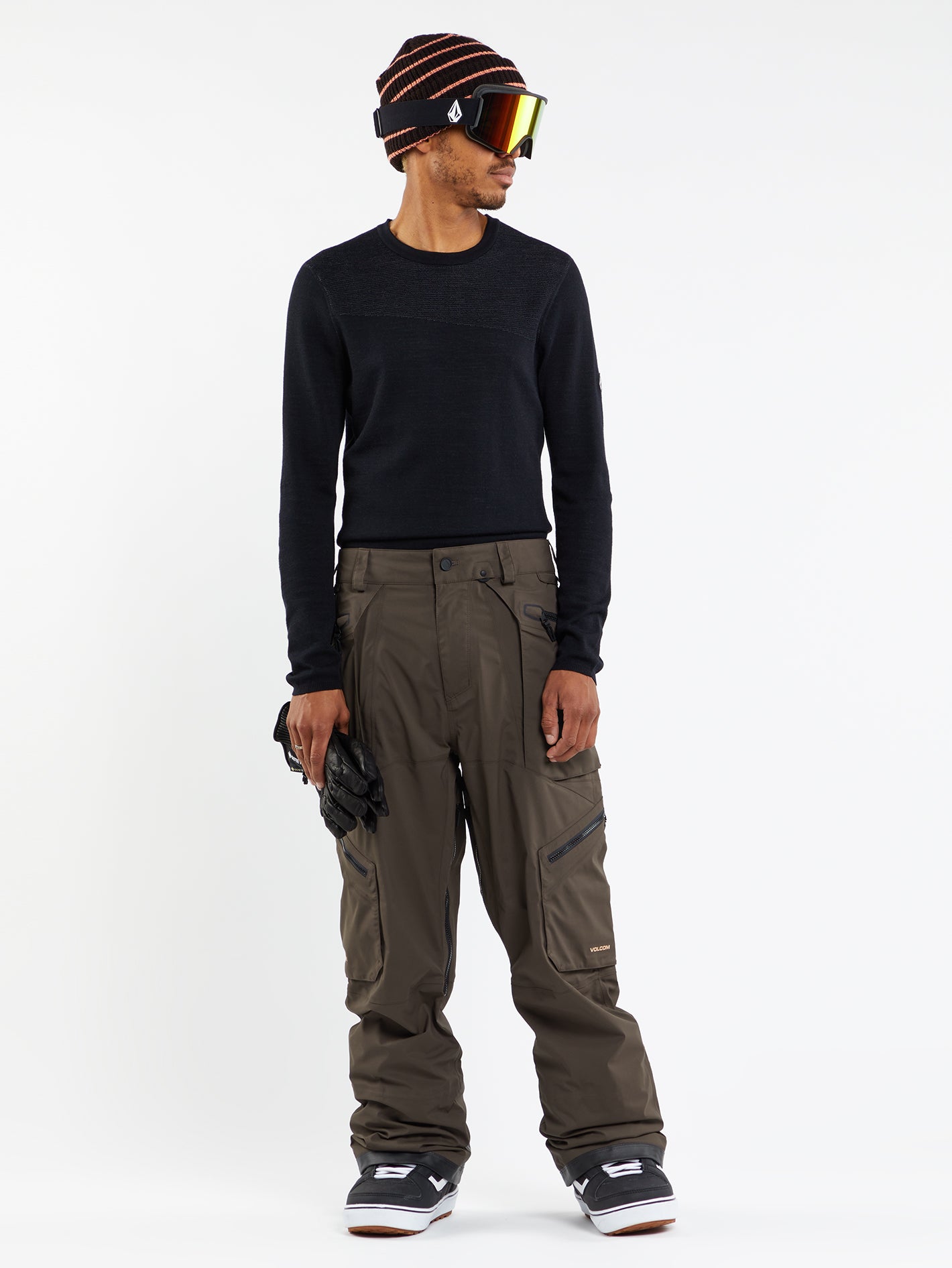 Guch Stretch Gore-Tex Trousers - BROWN - Men - Volcom EU