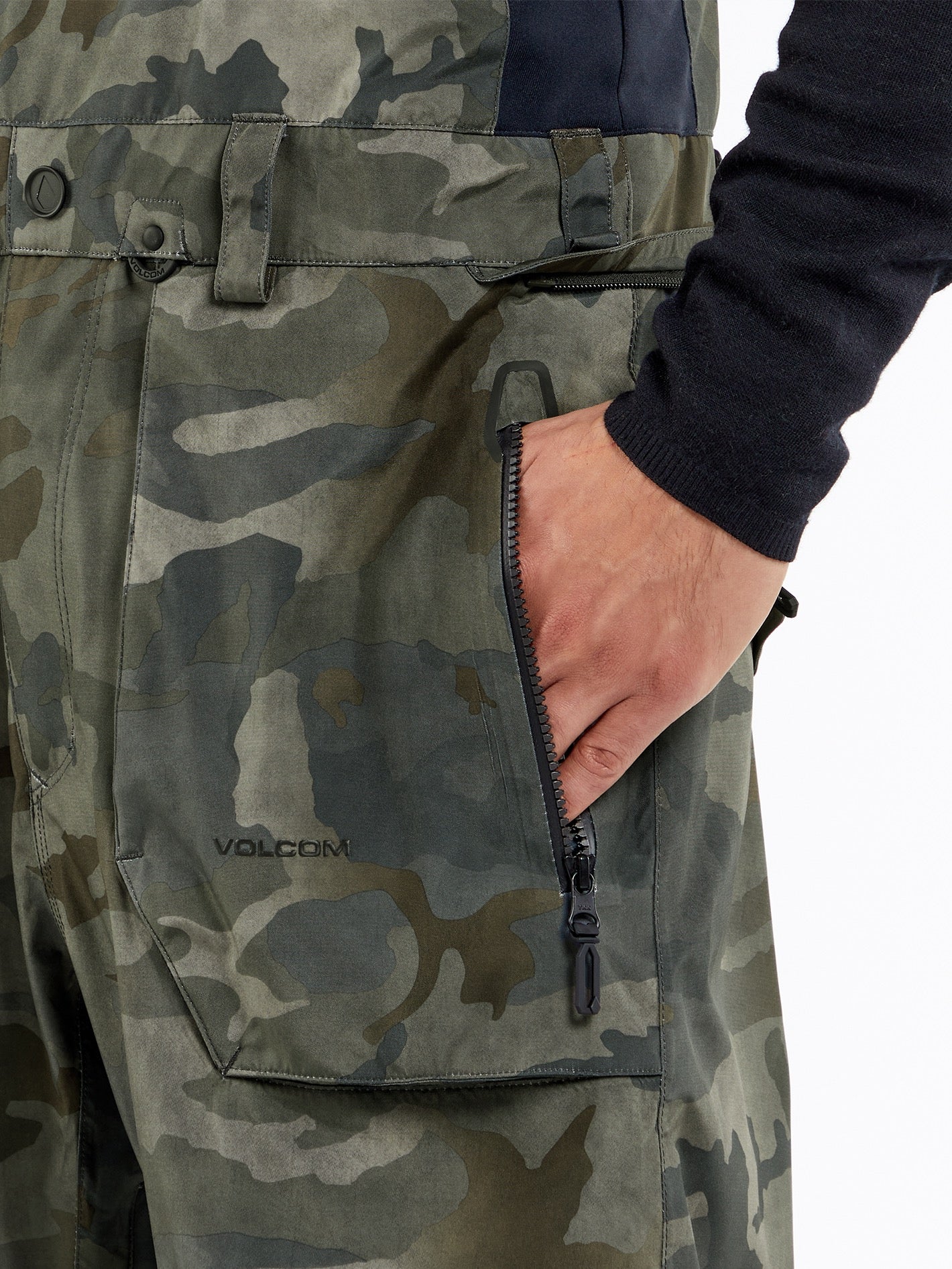 Rain Gore Tex Bib Overall CLOUDWASH CAMO Men Volcom EU Volcom Europe