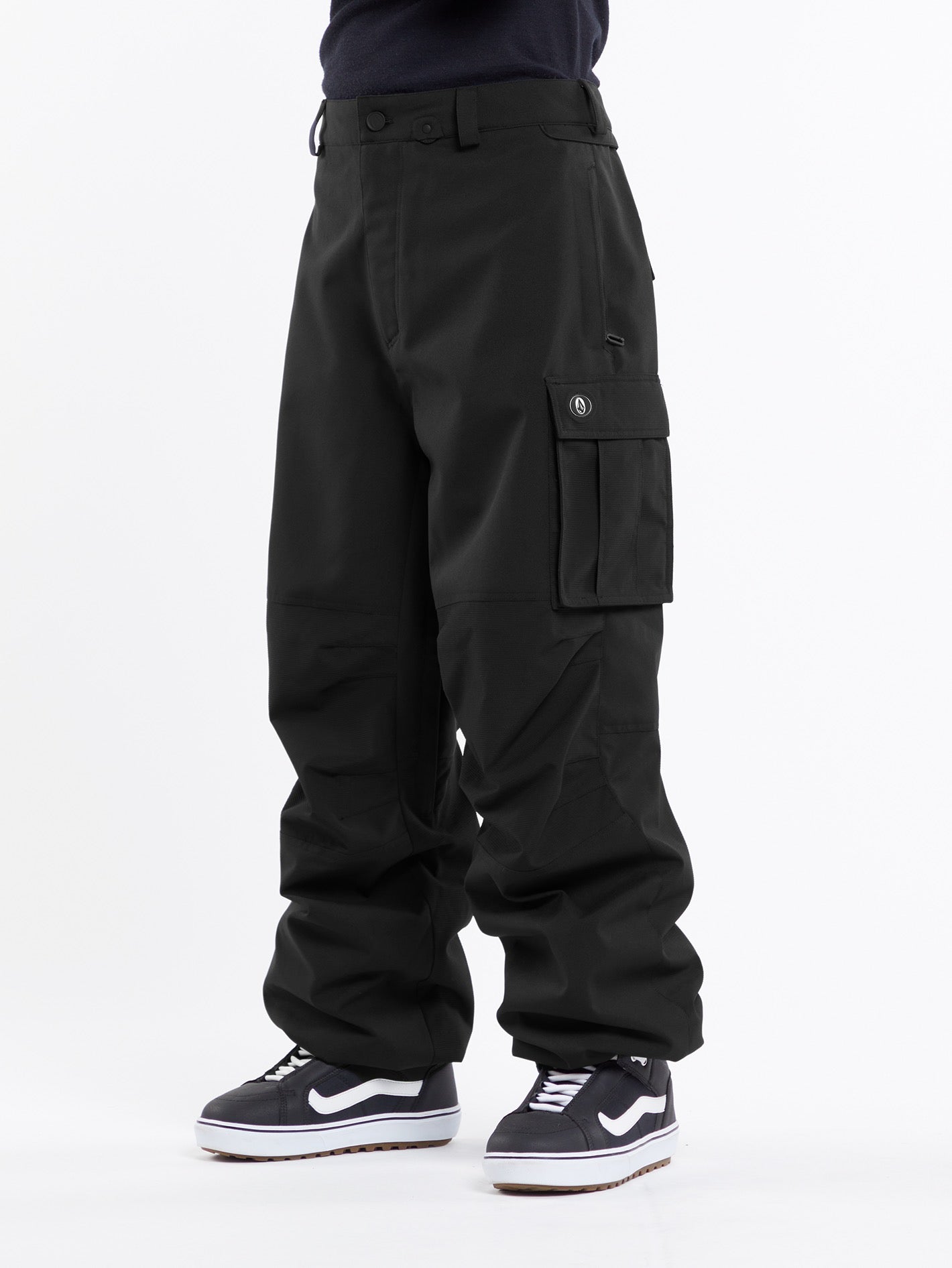 volcom23-24NWRK BAGGY PANT ブラック XL Volcom NWRK Baggy Pants - snjóbrettabuxur – kuldi