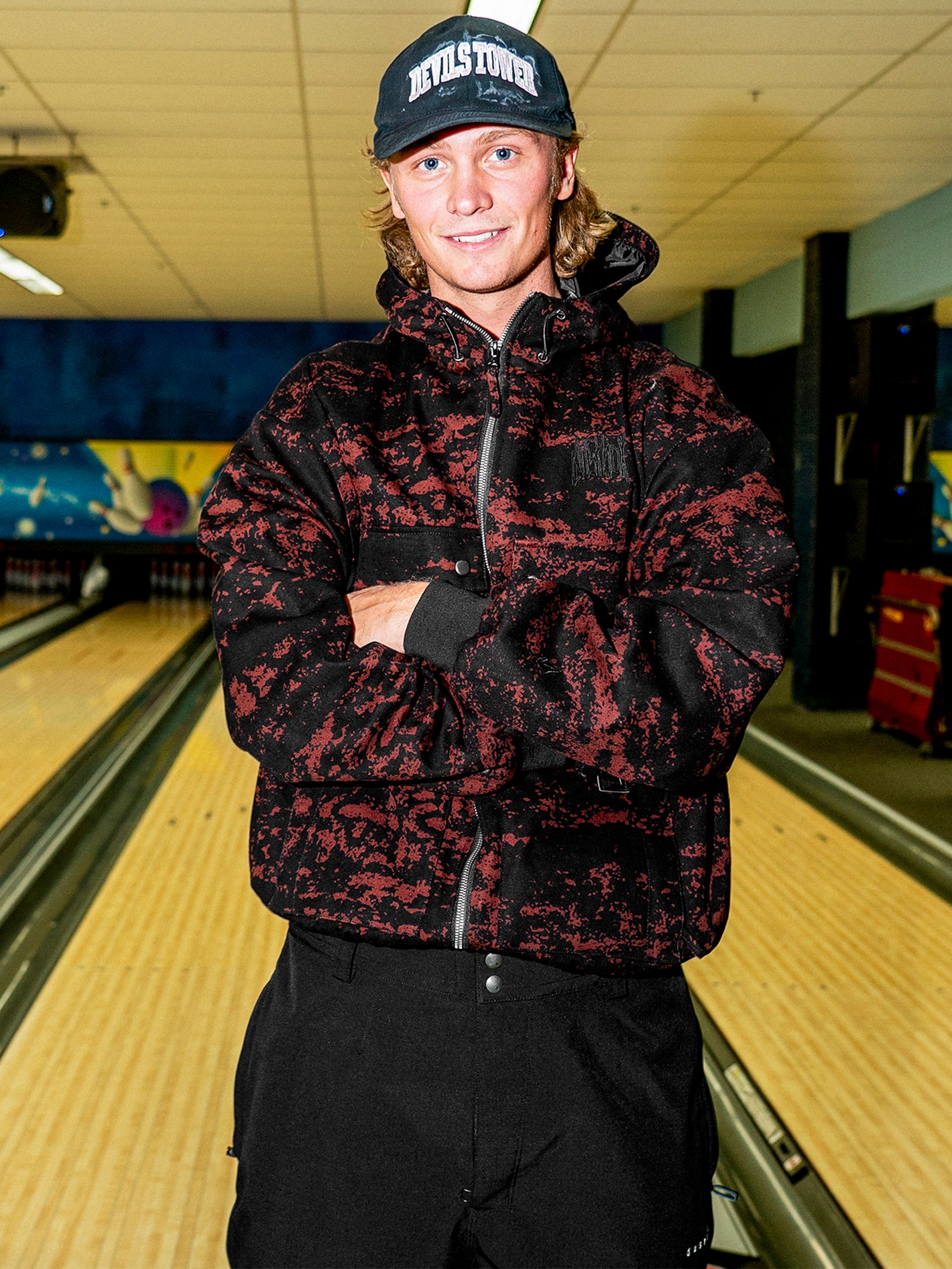 Dustbox Jacket - MAROON CAMO - Men - Volcom EU – Volcom Europe
