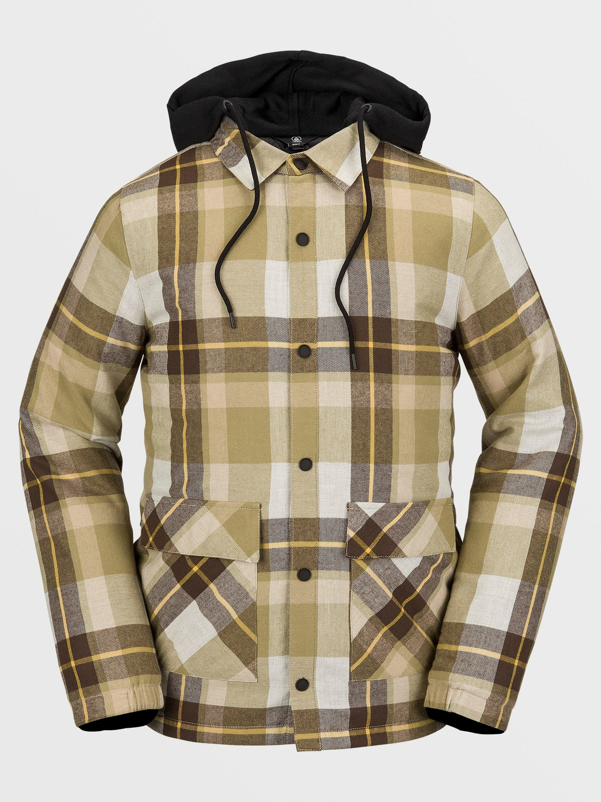 Insulated flannel outlet jacket mens