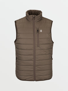 Puff Puff Vest - DARK TEAK (G1852200_DTK) [F]