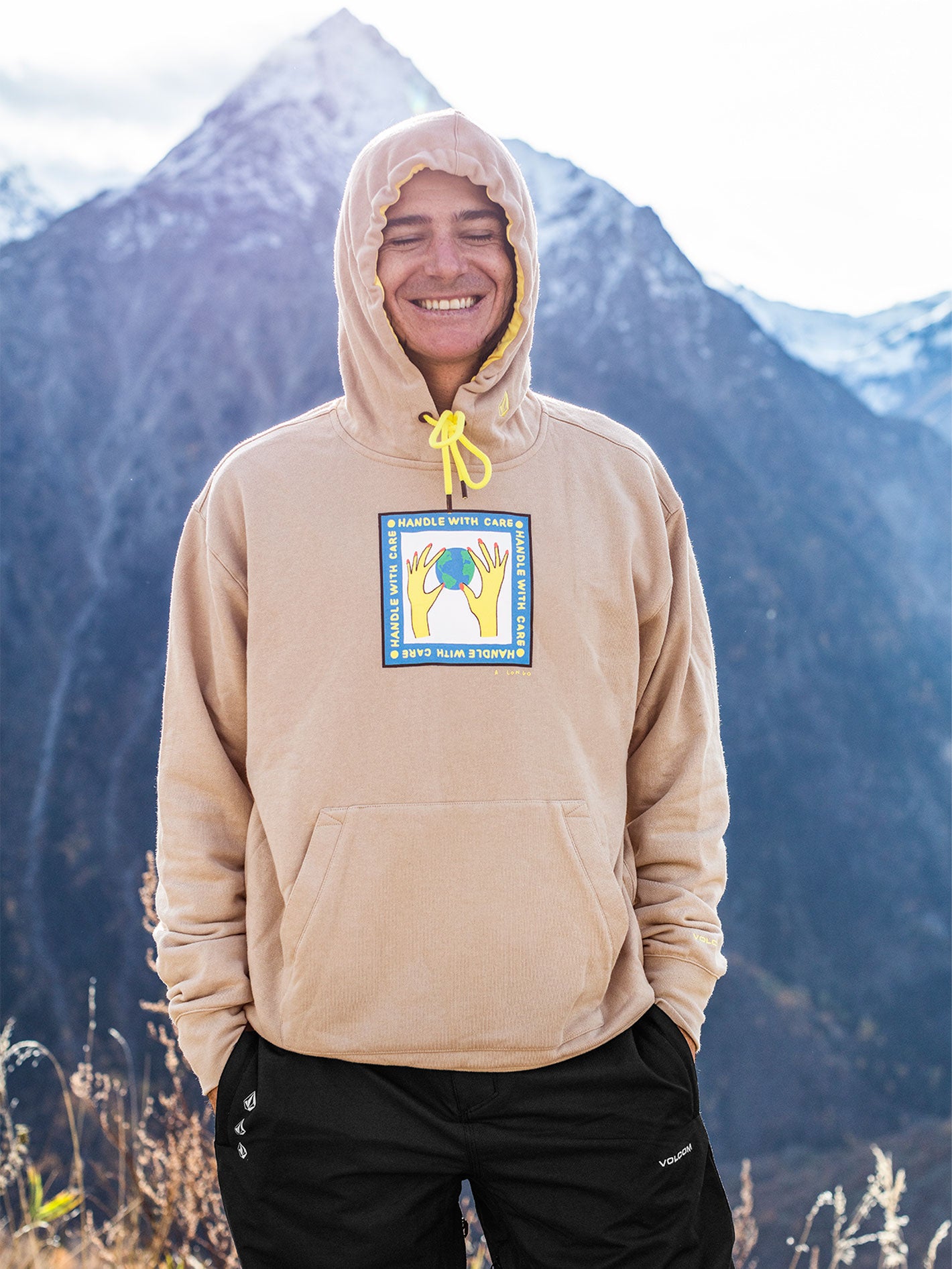 Di Fleece Hoodie - KHAKI – Volcom Europe