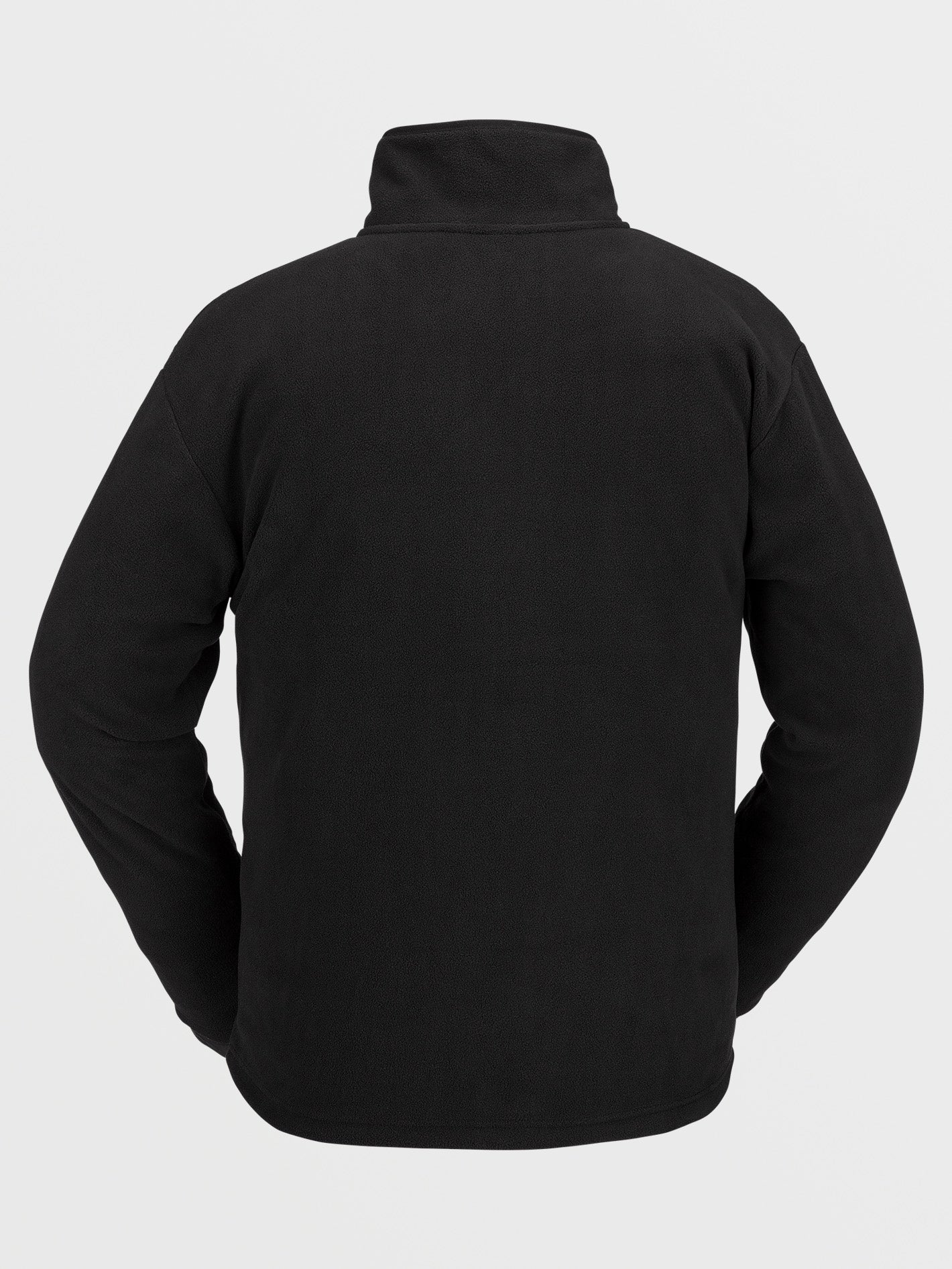 VOLCOM Polaire Mock 1/2 Zip, Noir, XS Mixte