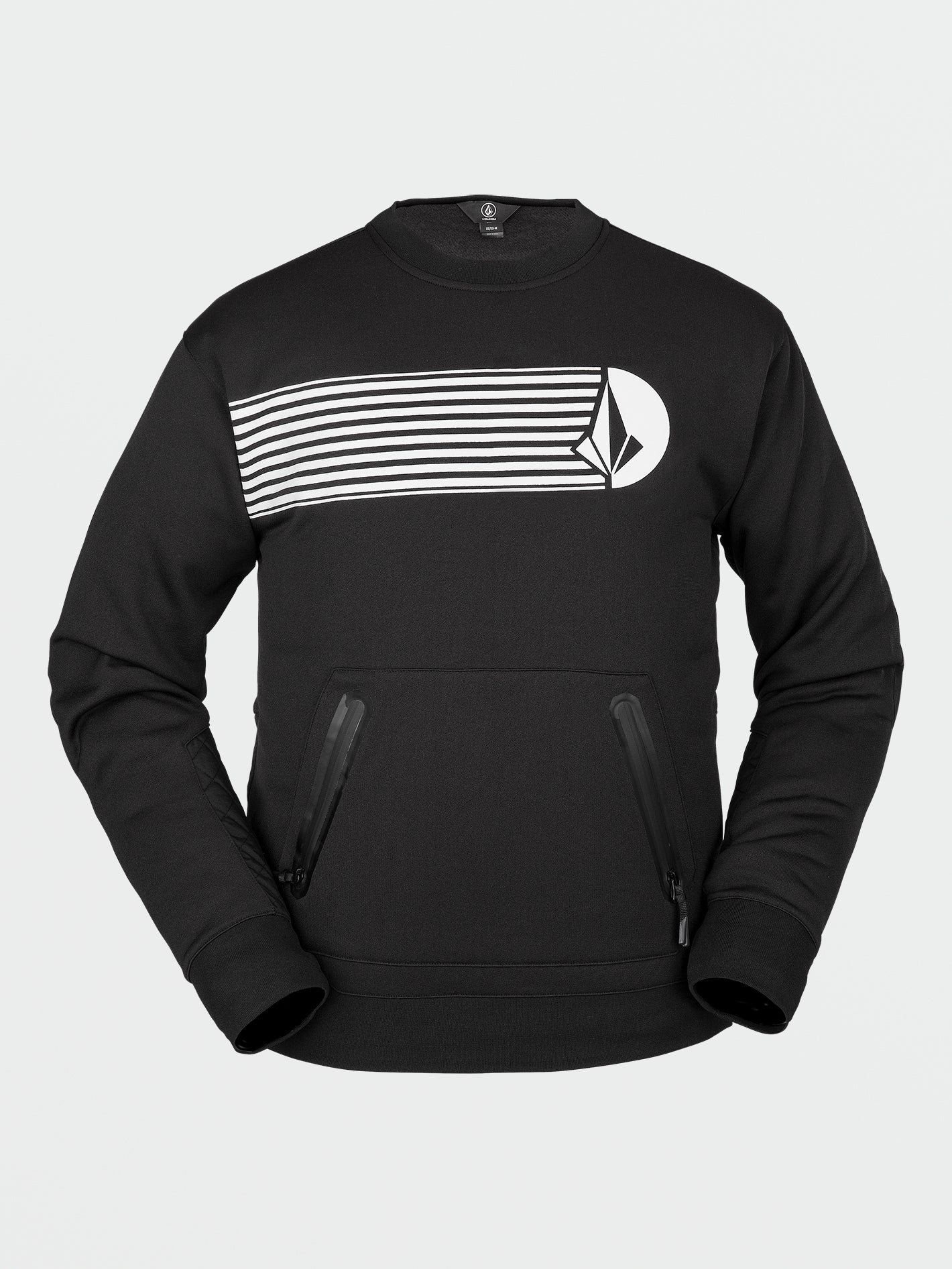 Let It Storm Fleece Sweatshirt - Black
