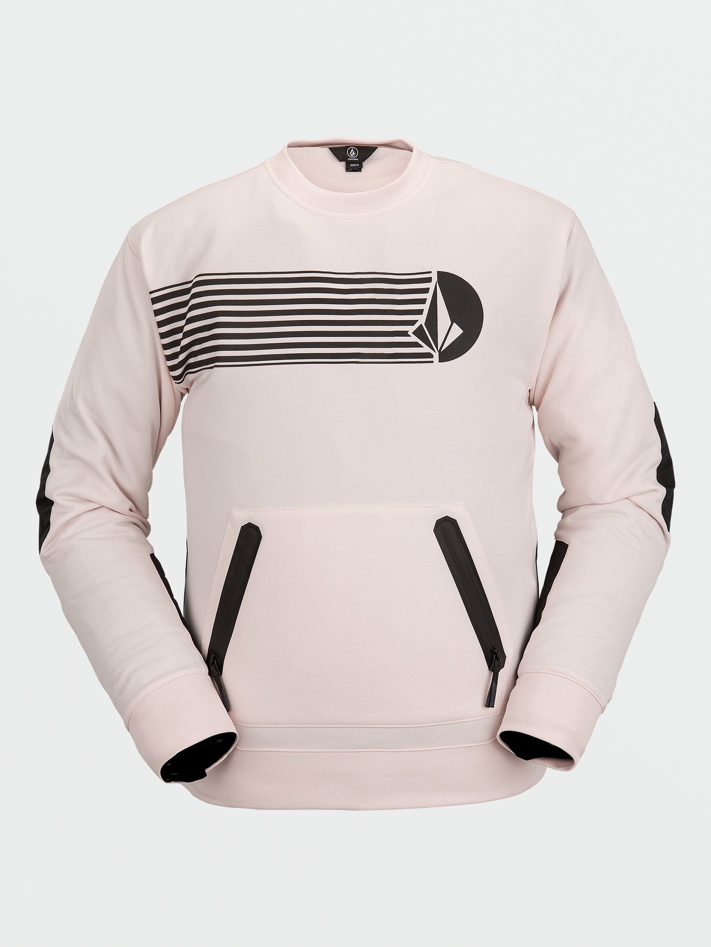 Let It Storm Fleece Sweatshirt - Party Pink