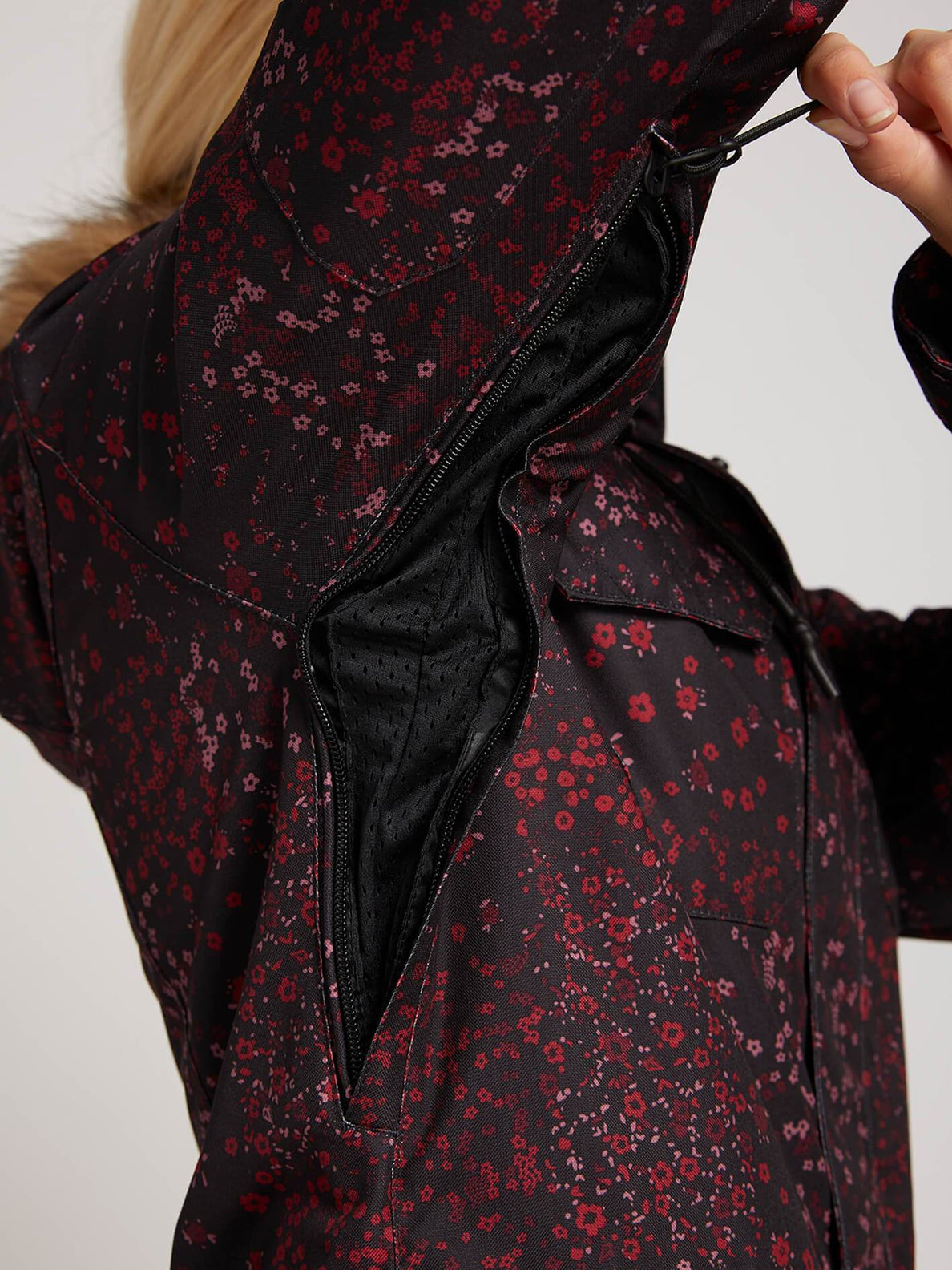 Shadow Insulated Jacket - Black Floral Print