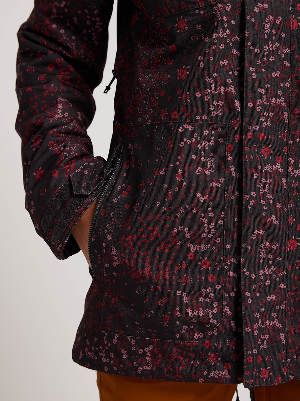 Shadow Insulated Jacket - Black Floral Print