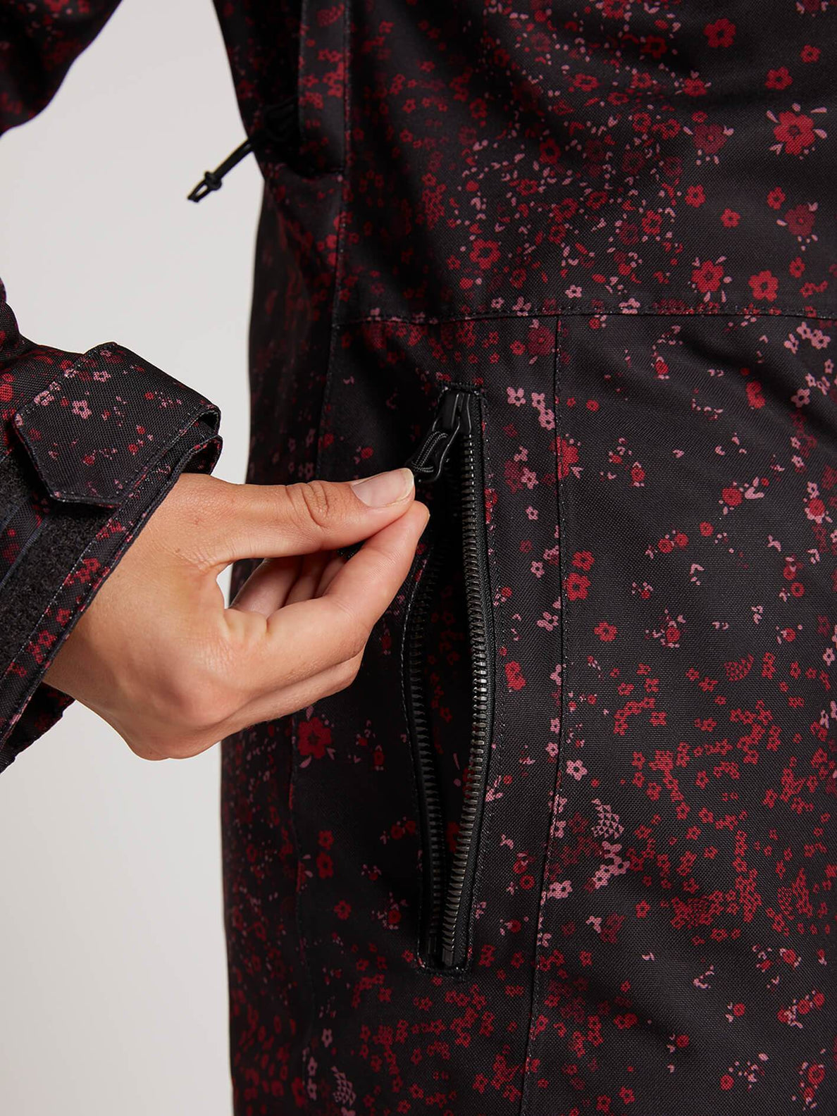 Shadow Insulated Jacket - Black Floral Print