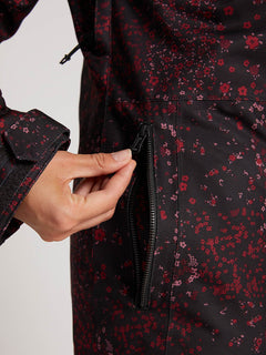 Shadow Insulated Jacket - Black Floral Print