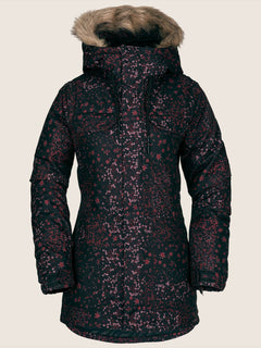 Shadow Insulated Jacket - Black Floral Print