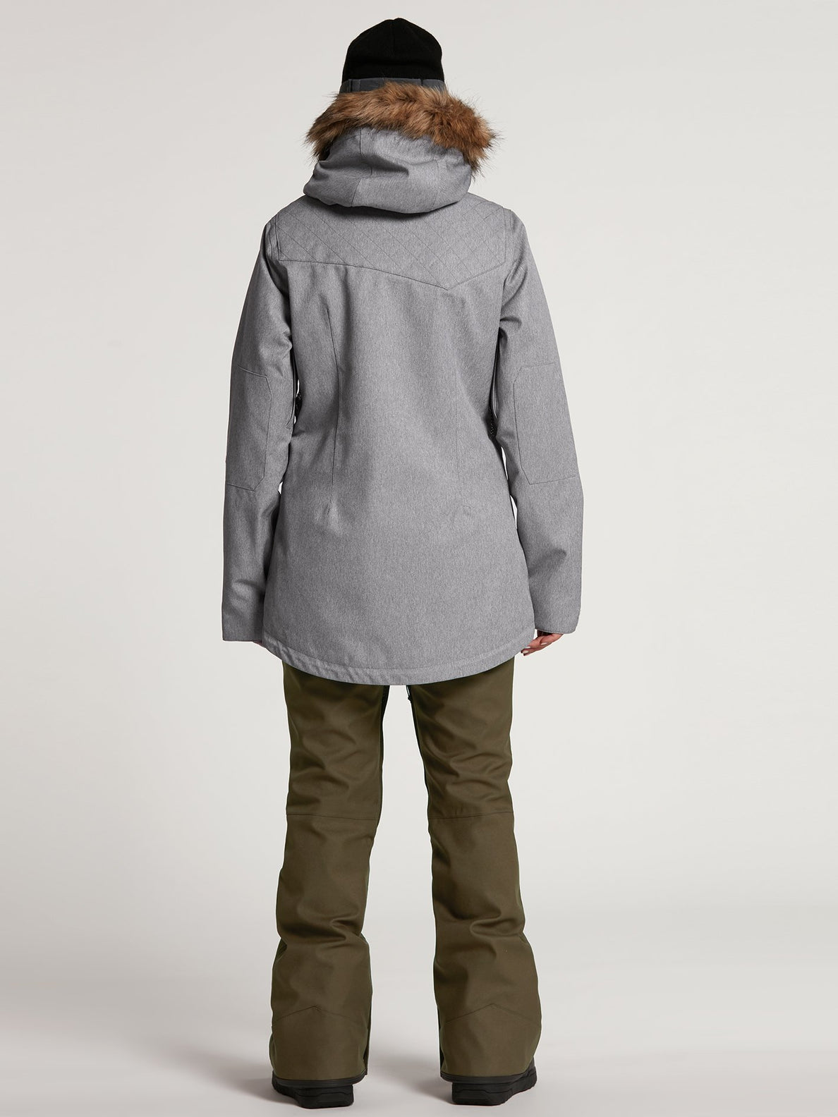 Womens Shadow Insulated Jacket - Heather Grey (H0451913_HGR) [08]