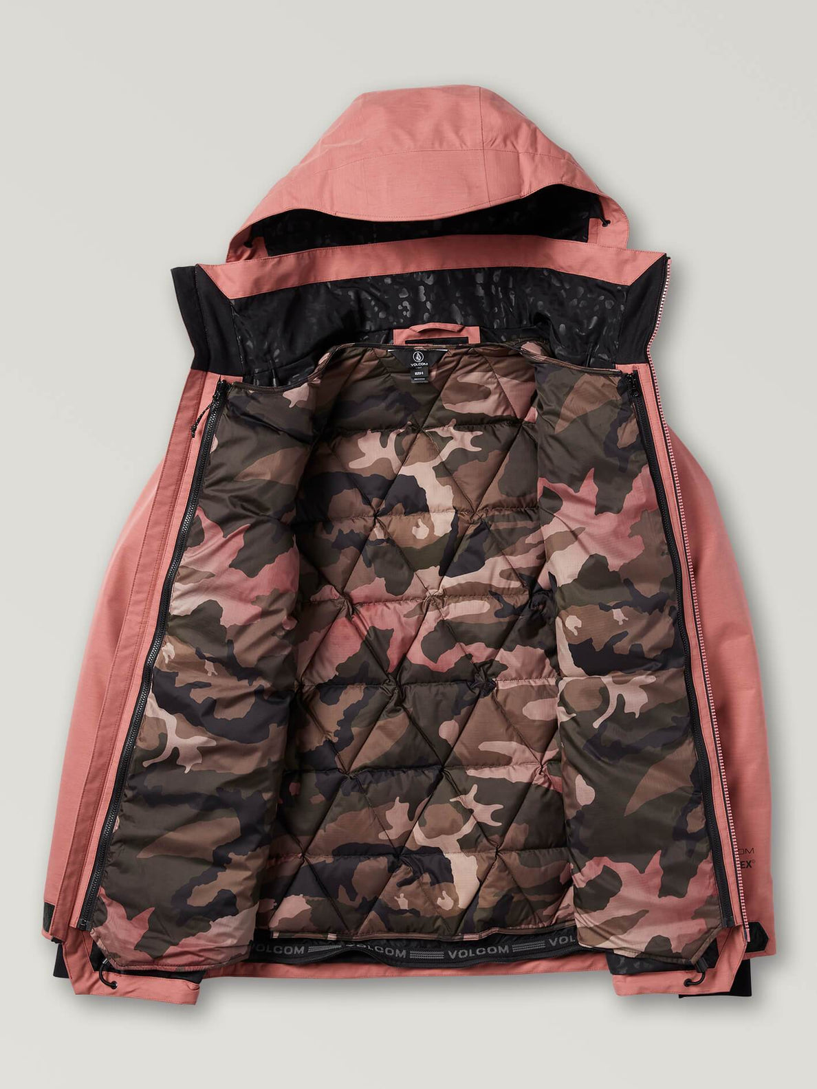 Womens Iris 3 In 1 Gore Tex Jacket Mauve Volcom Europe