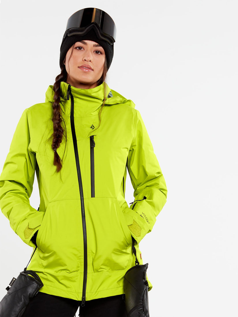 Nya TDS GORE-TEX Jacket - Lime | Volcom Europe