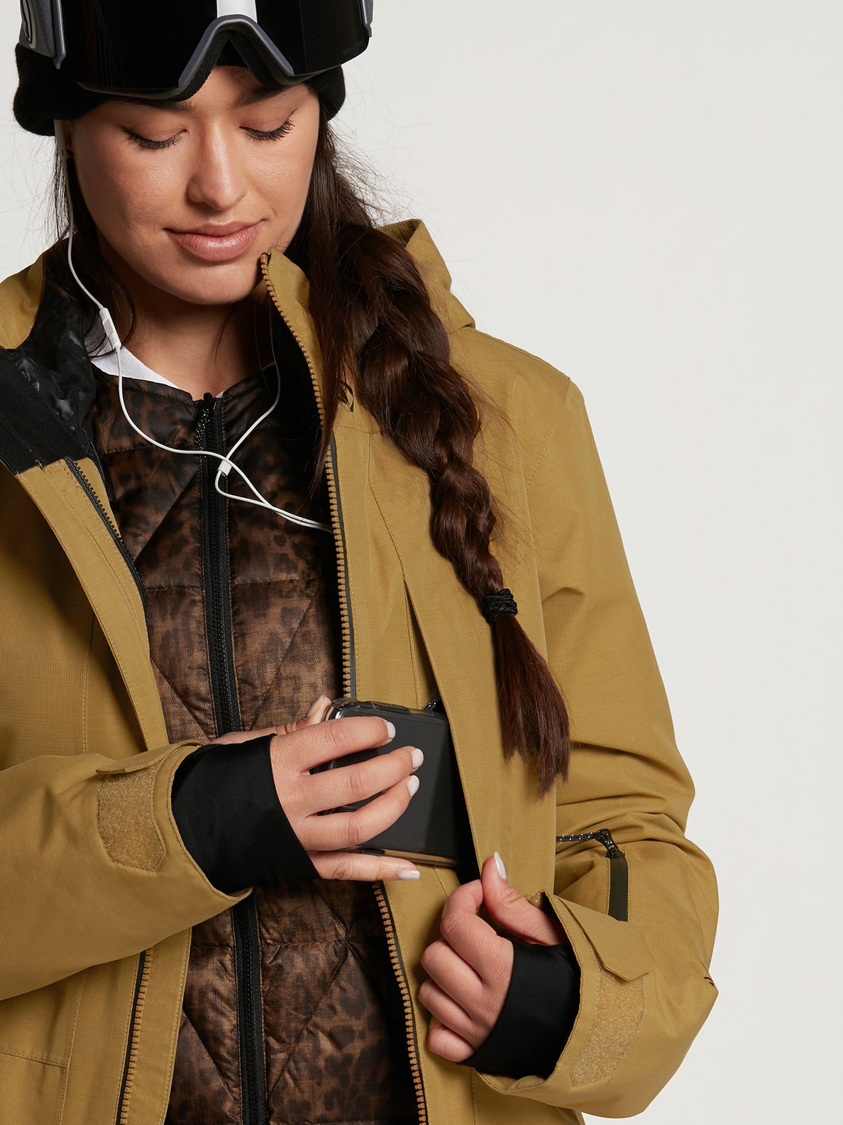 Iris 3 in 1 GORE TEX Jacket Burnt Khaki Volcom Europe