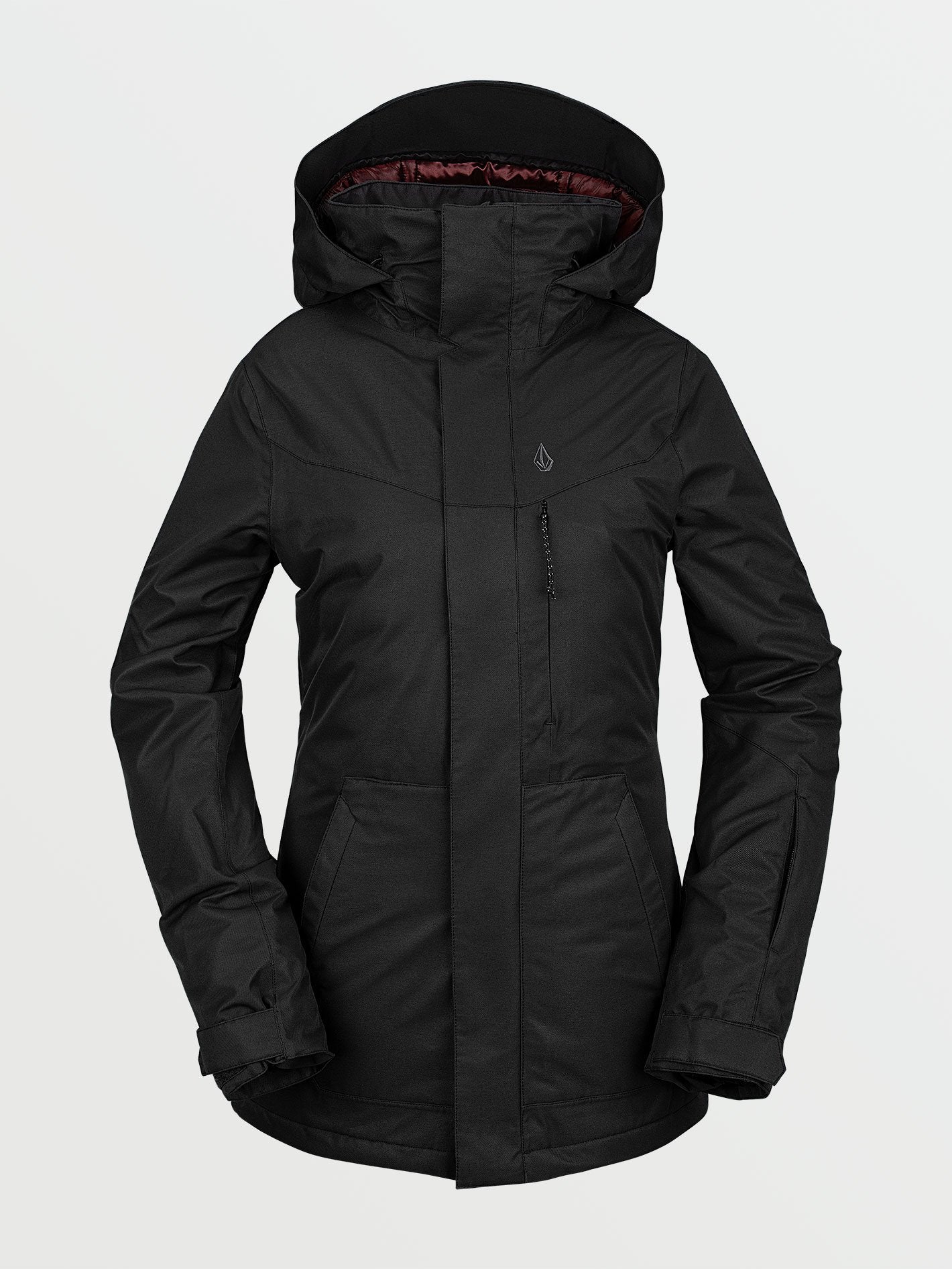 Pine 2L TDS Jacket Black Volcom Europe
