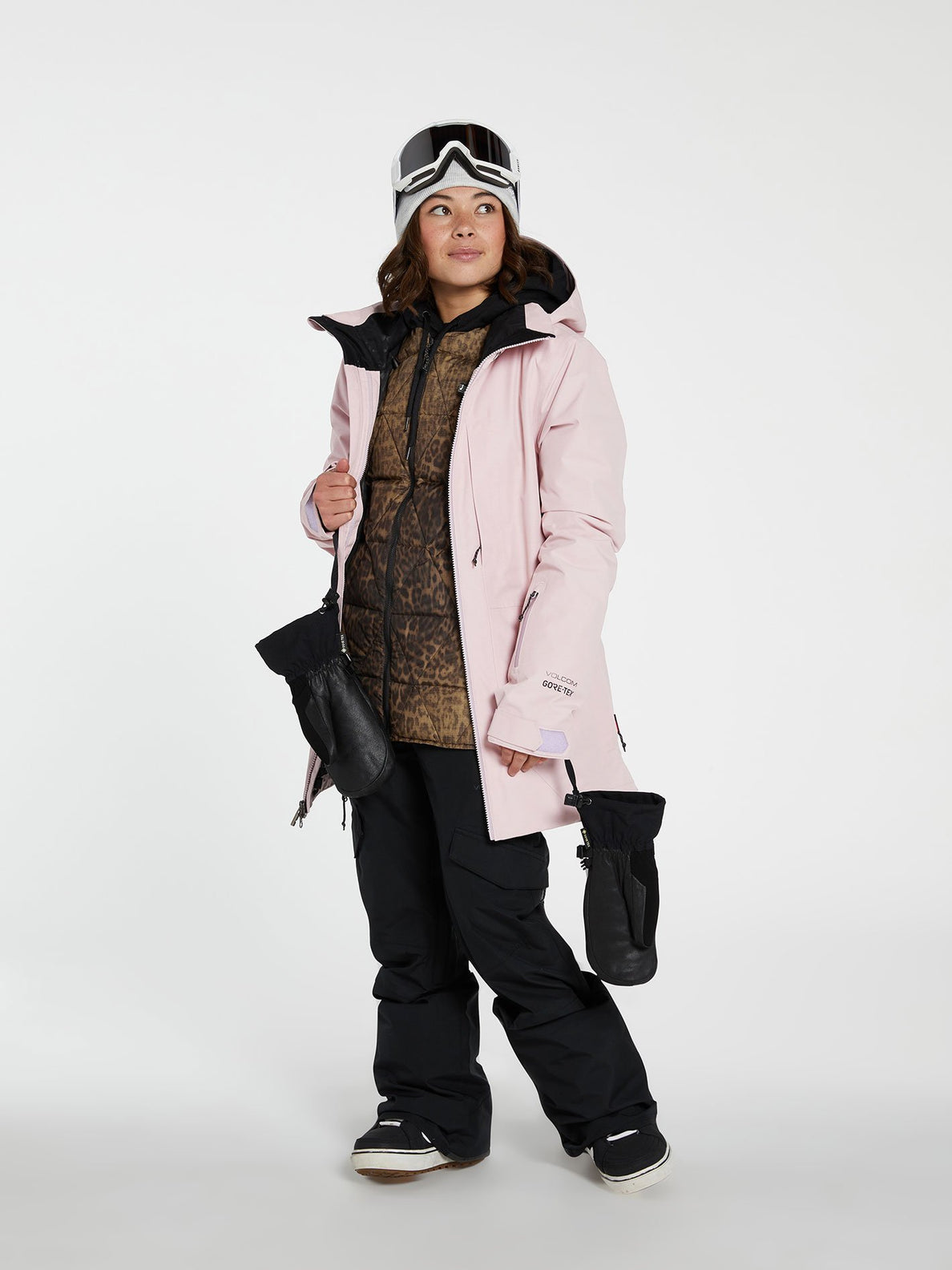 Iris 3 In 1 Gore Tex Jacket HAZEY PINK Volcom Europe