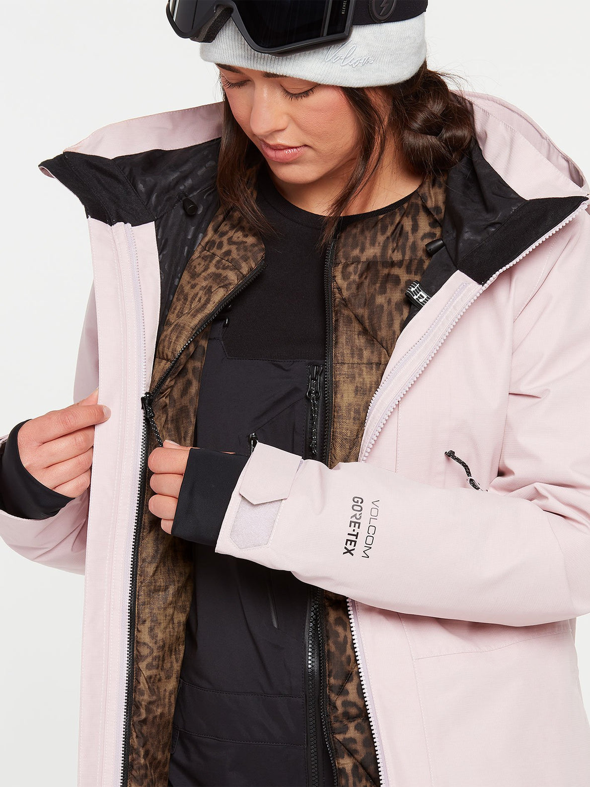 Volcom cheap pink jacket