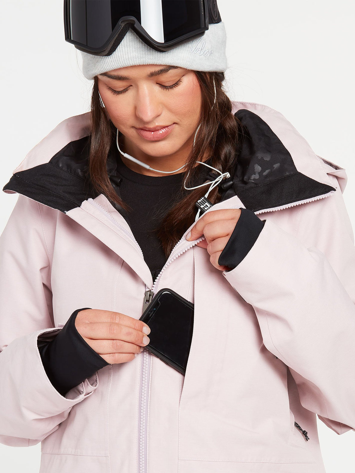 Iris 3-In-1 Gore-Tex Jacket - HAZEY PINK