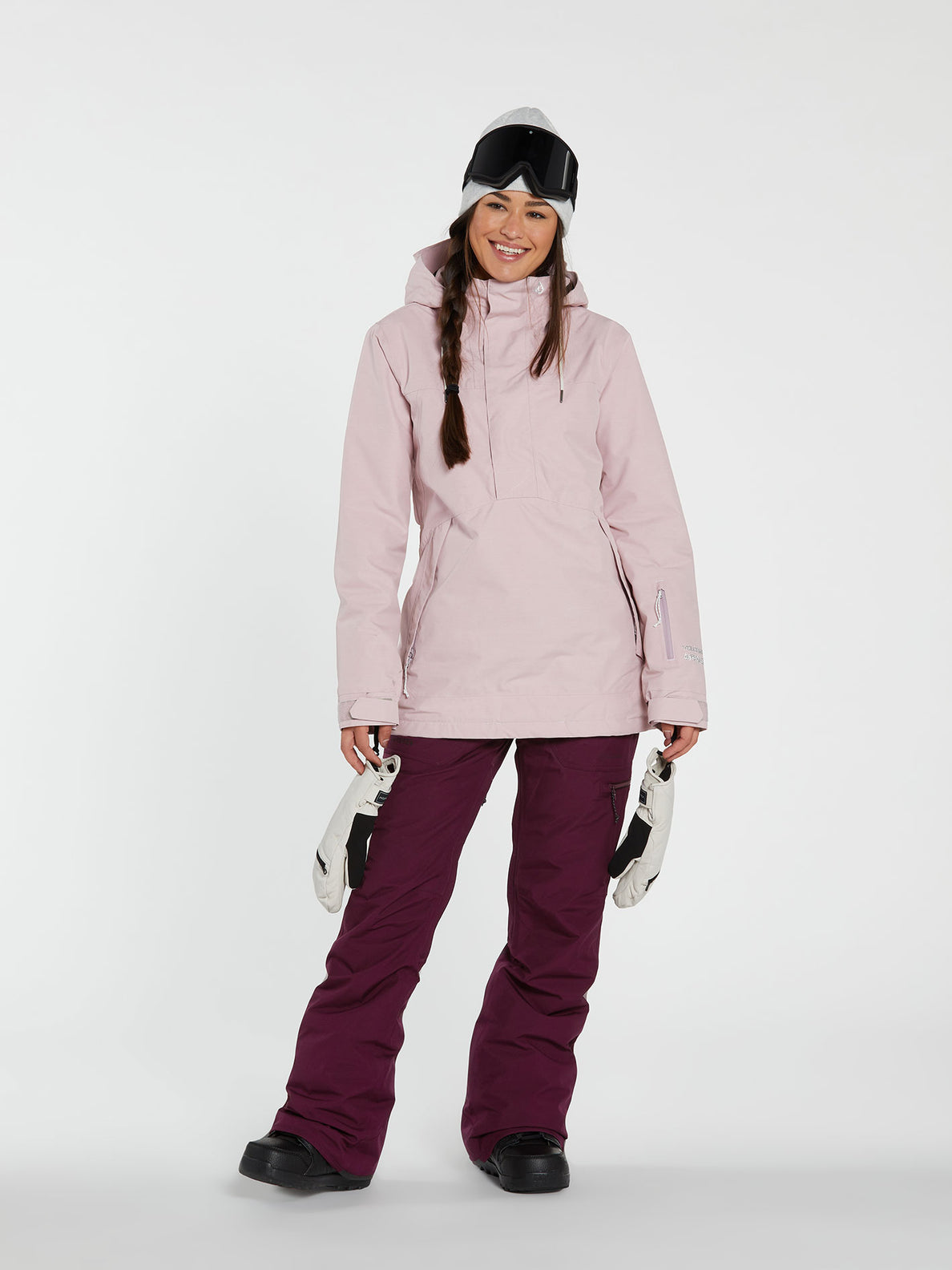 Fern Insulated Gore Tex Pullover Jacket HAZEY PINK Volcom Europe